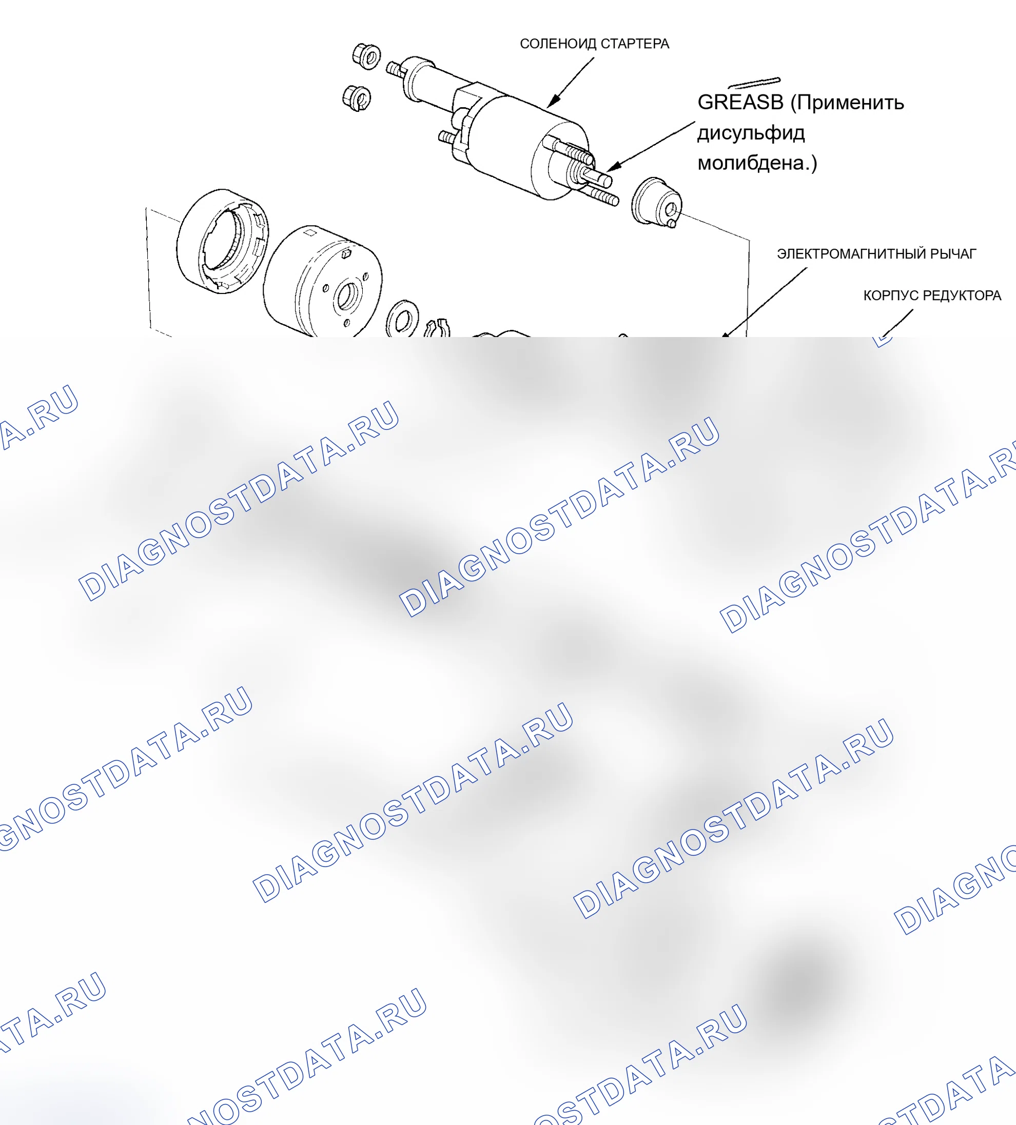 Рис. 27: Разборка/повторная сборка - K20A2, K20Z1 двигатели. Acura RSX I