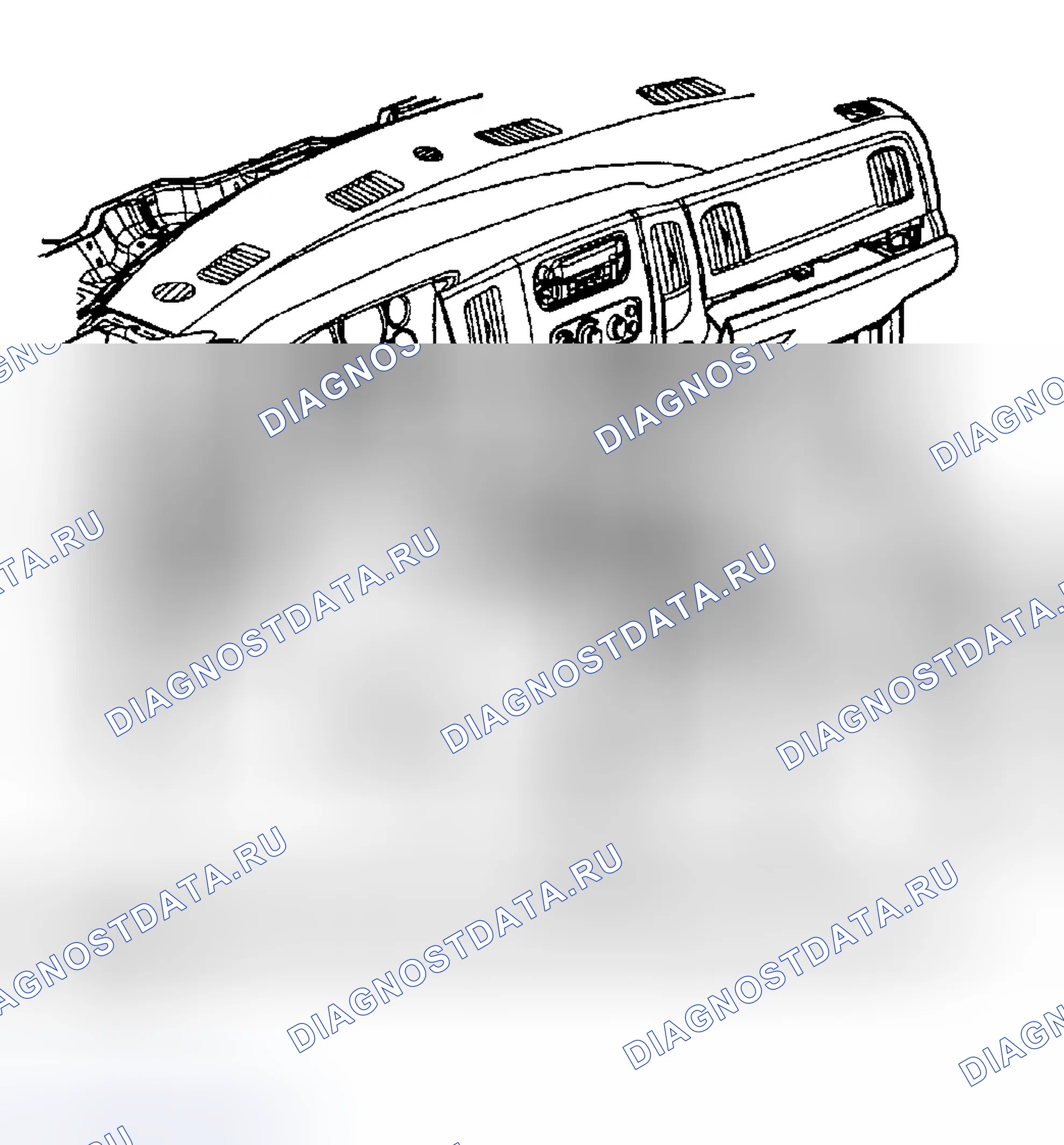 Рис. 9: ДЕМОНТАЖ. Dodge Pickup R1500 