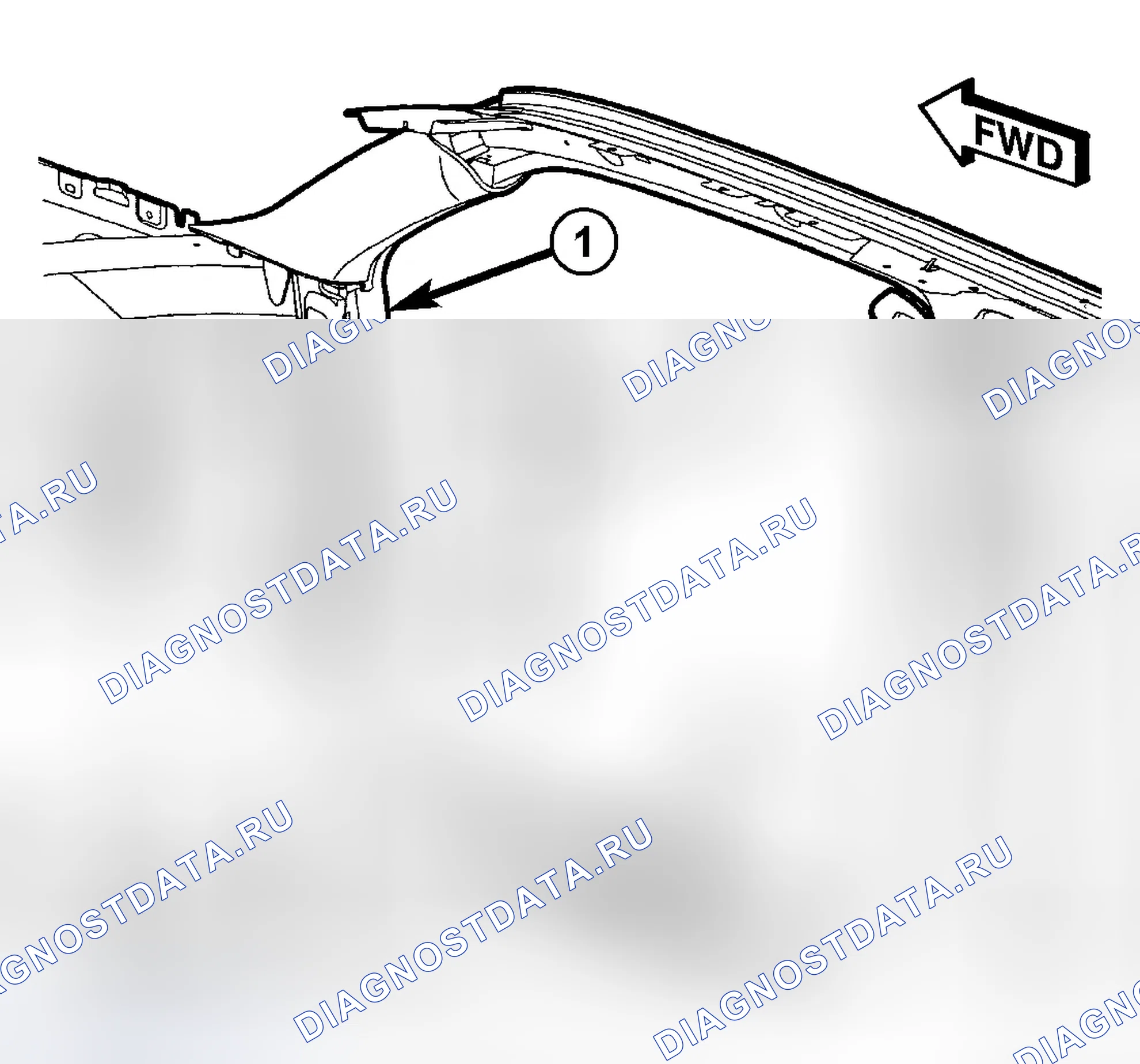 Рис. 416: ДЕМОНТАЖ. Dodge Magnum I рестайлинг