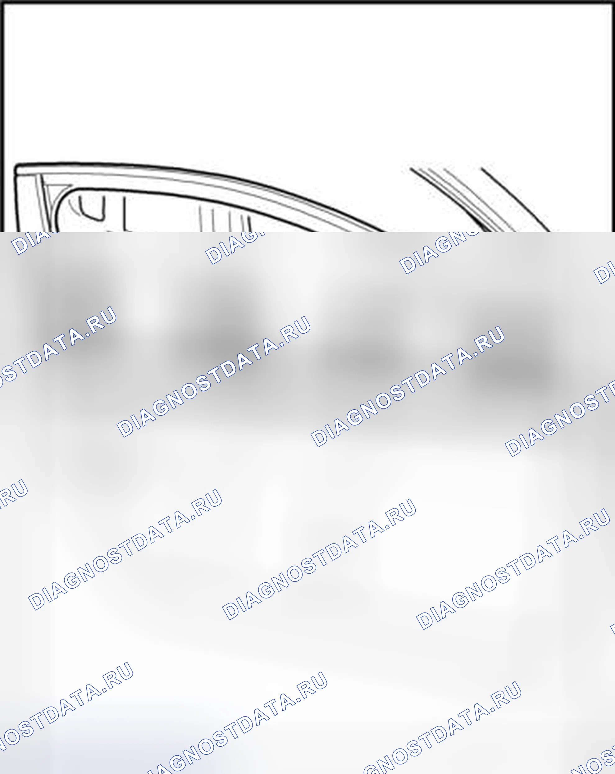 Рис. 64: УПЛОТНЕНИЕ ОКОННОЙ НИШИ. Volkswagen Tiguan I