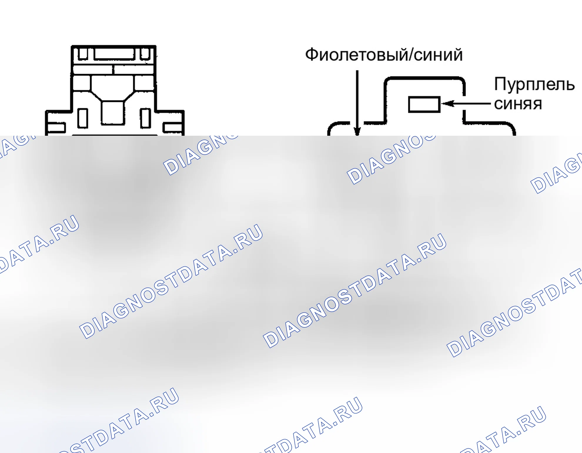 Рис. 2: Электродвигатель воздуходувки не работает. Ford Contour I рестайлинг
