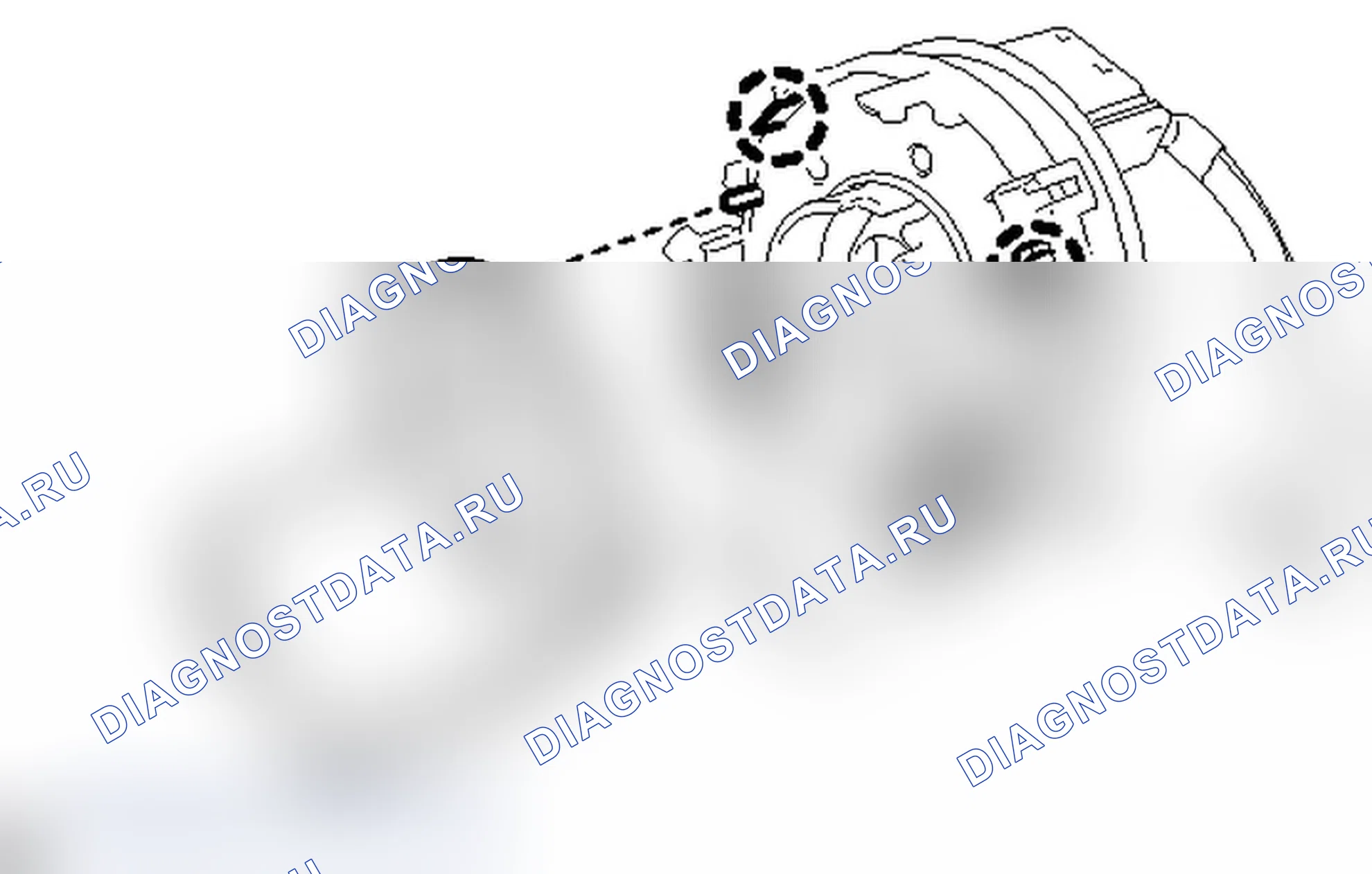 Рис. 125: ДЕМОНТАЖ. Lexus IS F I