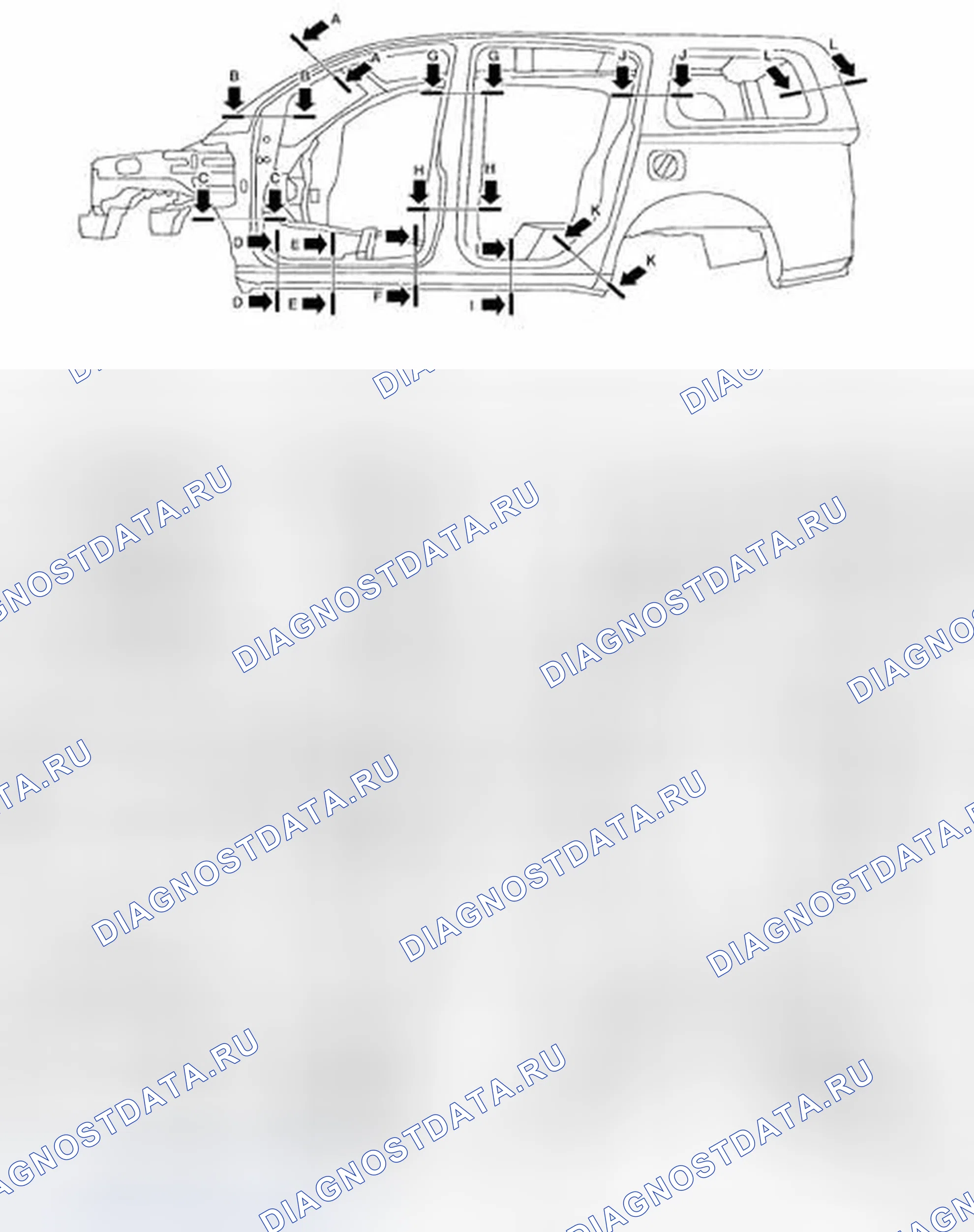 Рис. 8: КОНСТРУКЦИЯ КУЗОВА. Infiniti QX56 I рестайлинг