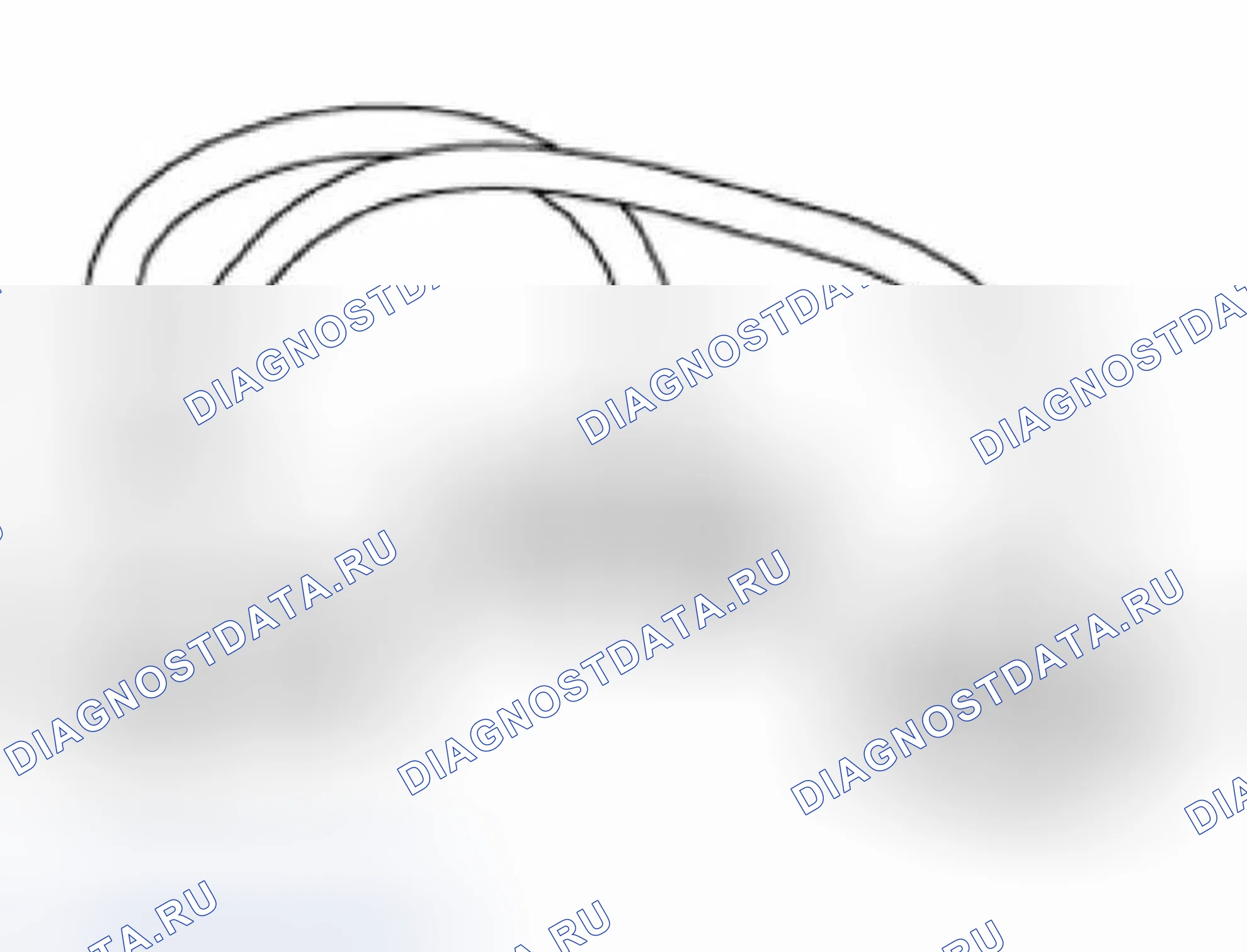Рис. 9: Идентификационный вывод V-образного кабеля 34 5 250. BMW Z3 E36 рестайлинг