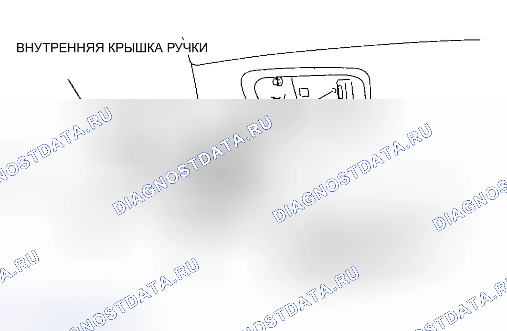Рис. 38: СНЯТИЕ / УСТАНОВКА облицовки ПЕРЕДНЕЙ ДВЕРИ. Mazda 5 I