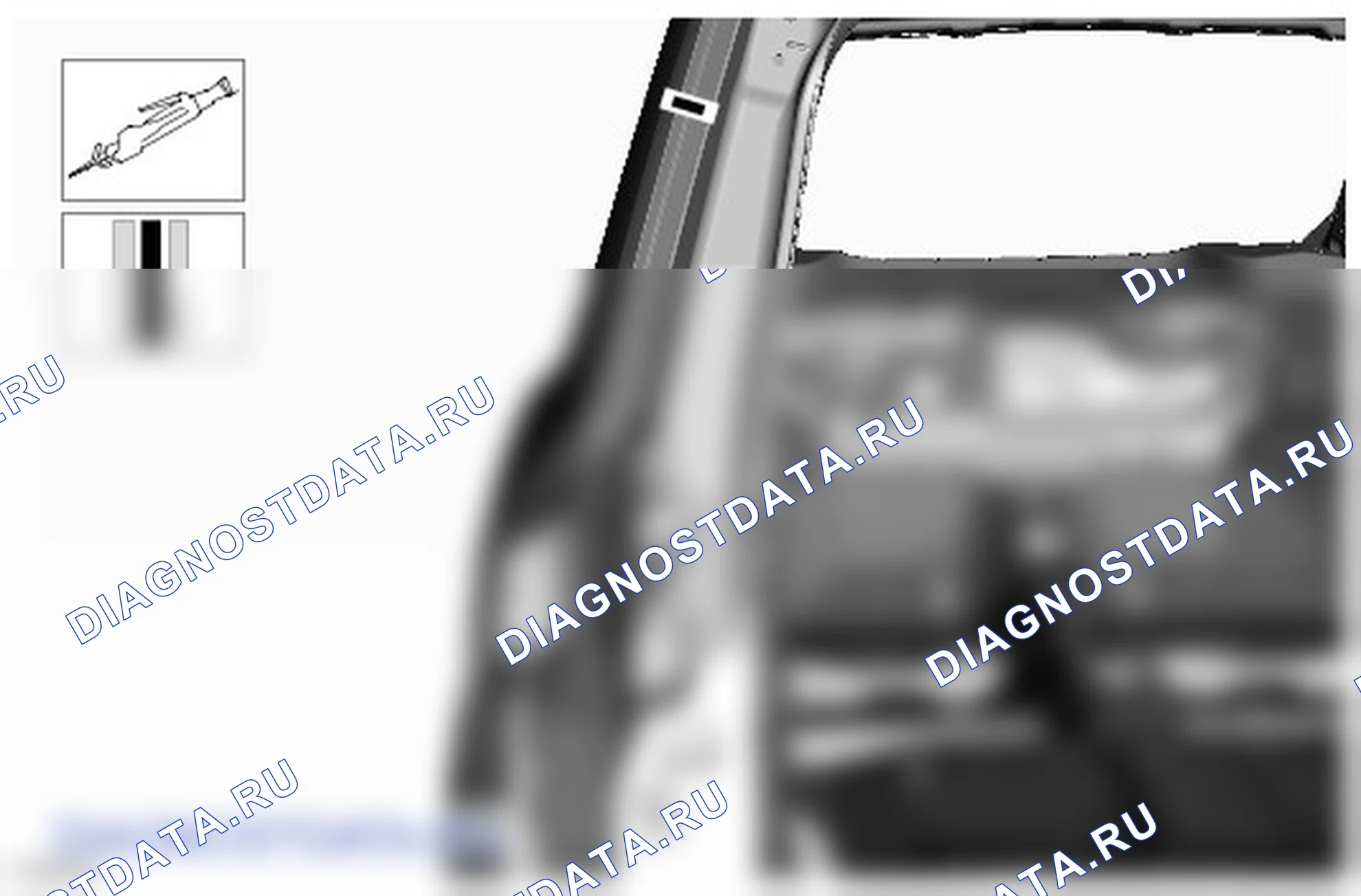 Как снять и установить панель задней боковой части кузова. Ford Galaxy III