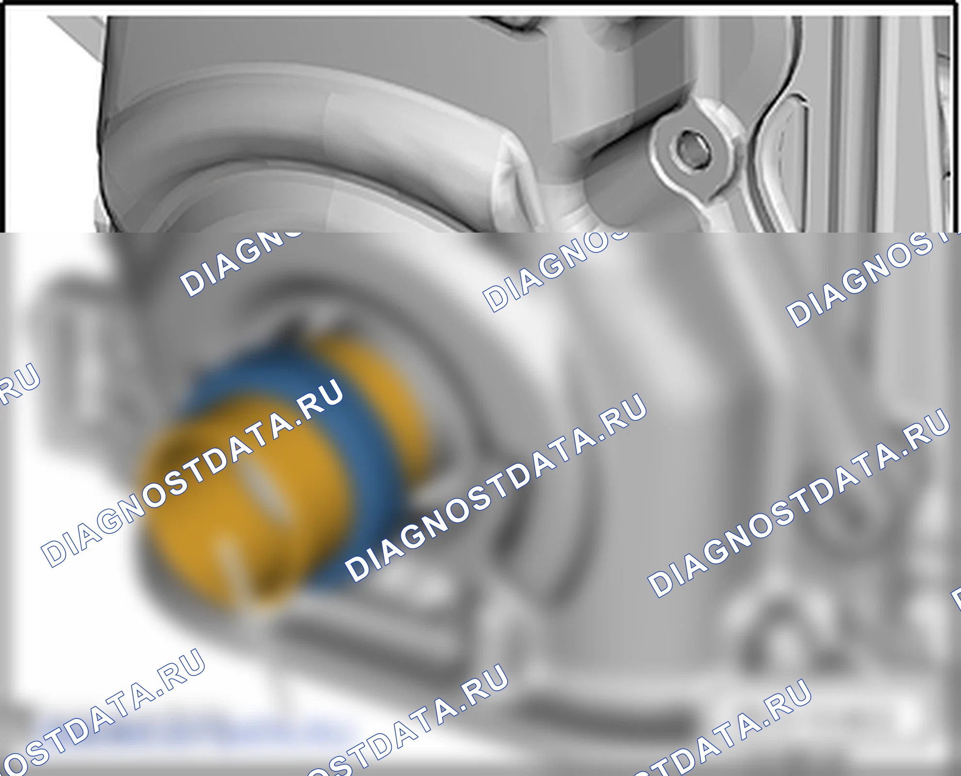 Уплотнительные прокладки фланца и маховик (1,2/63; 77 кВт TSI). Skoda Octavia Ii
