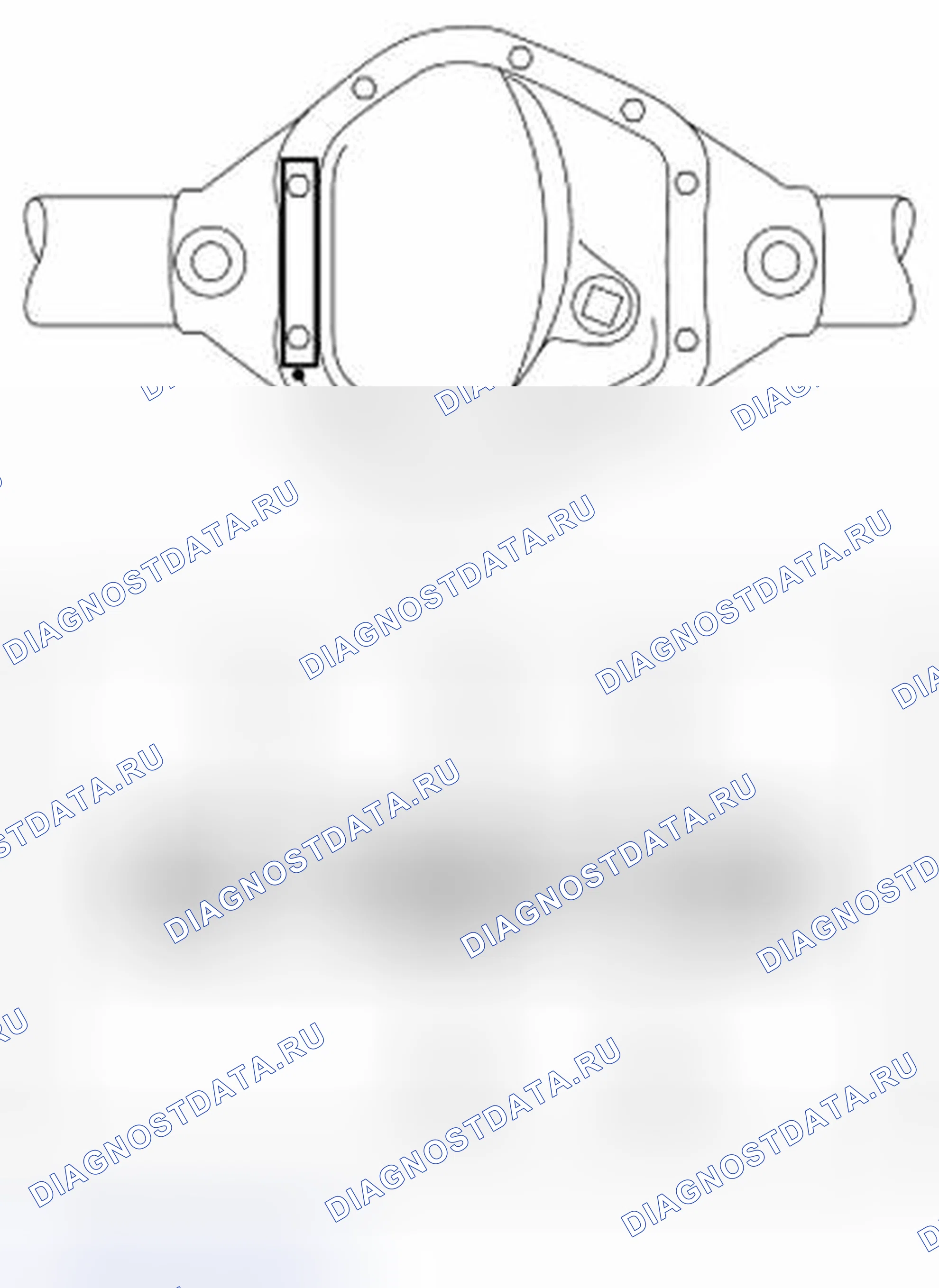 Рис. 24: Идентификационная бирка. Ford Pickup F250 Super Duty II