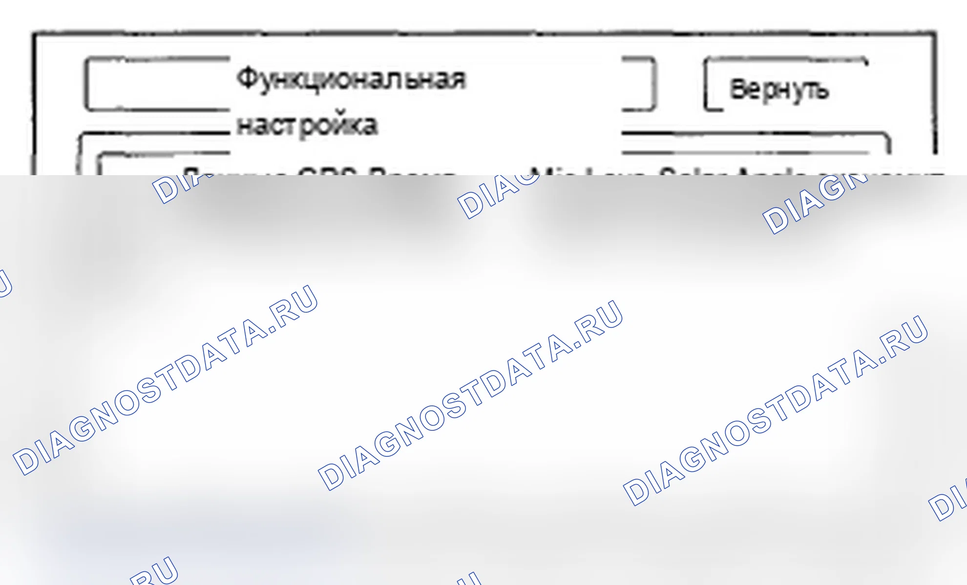 Рис. 78: Функциональная настройка. Acura RL II