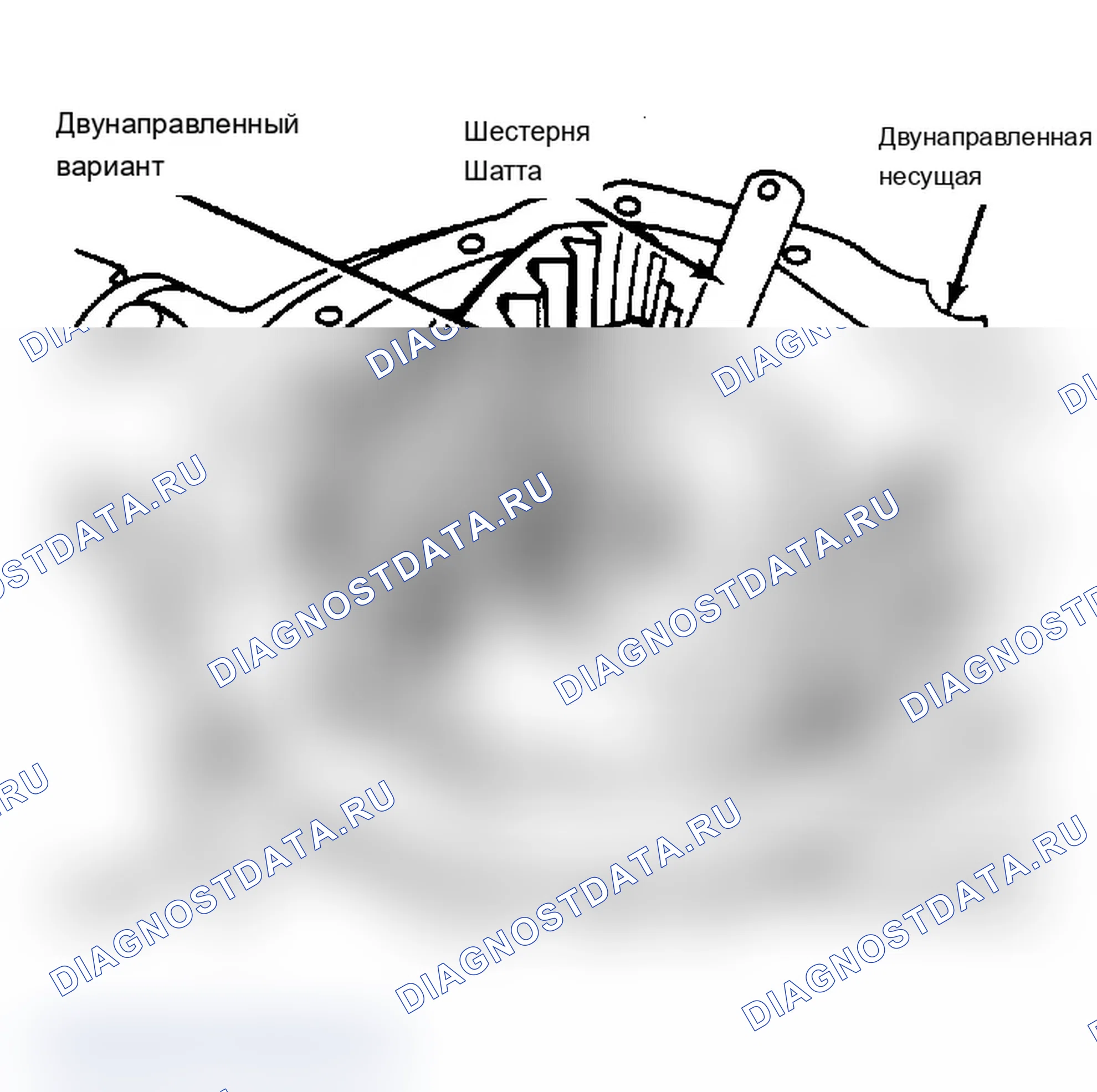 Рис. 5: Демонтаж (полуплавающий). Chevrolet Pickup R30 
