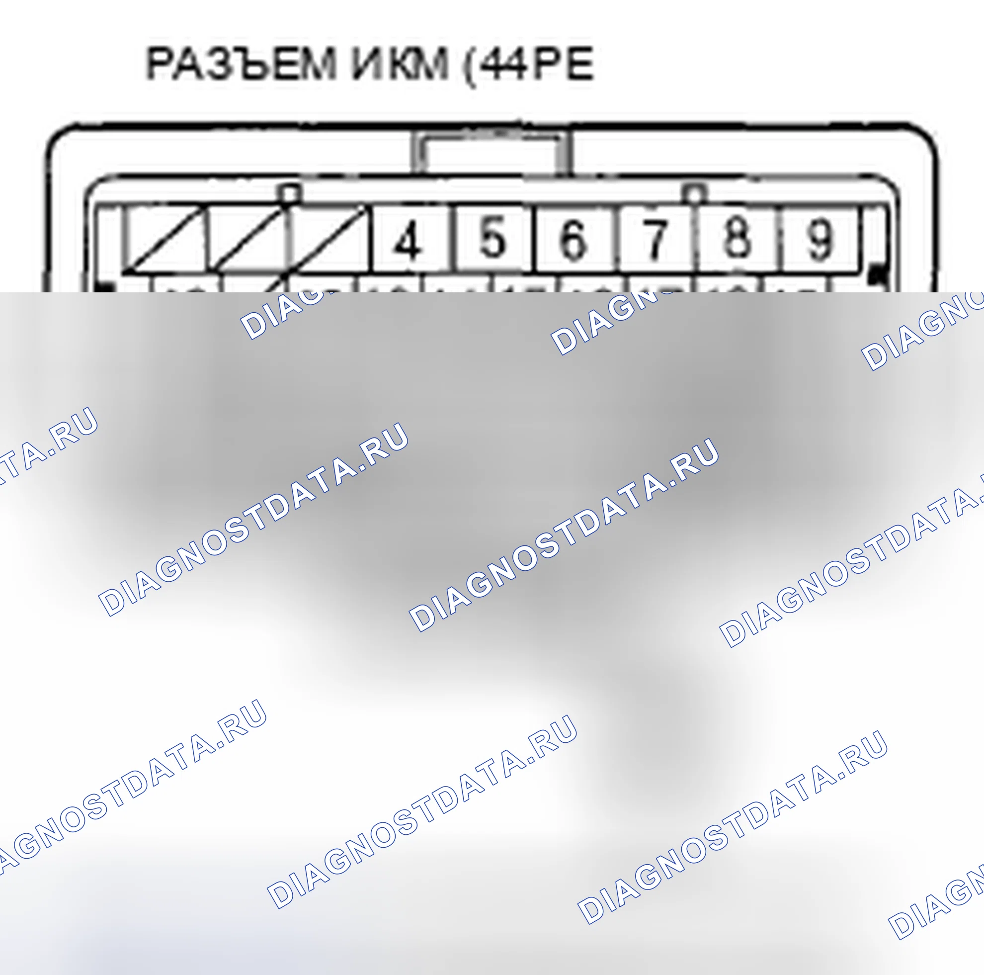 Рис. 440: расшифровка кода ошибки P1297: Низкое напряжение цепи ELD. Honda Civic VIII рестайлинг