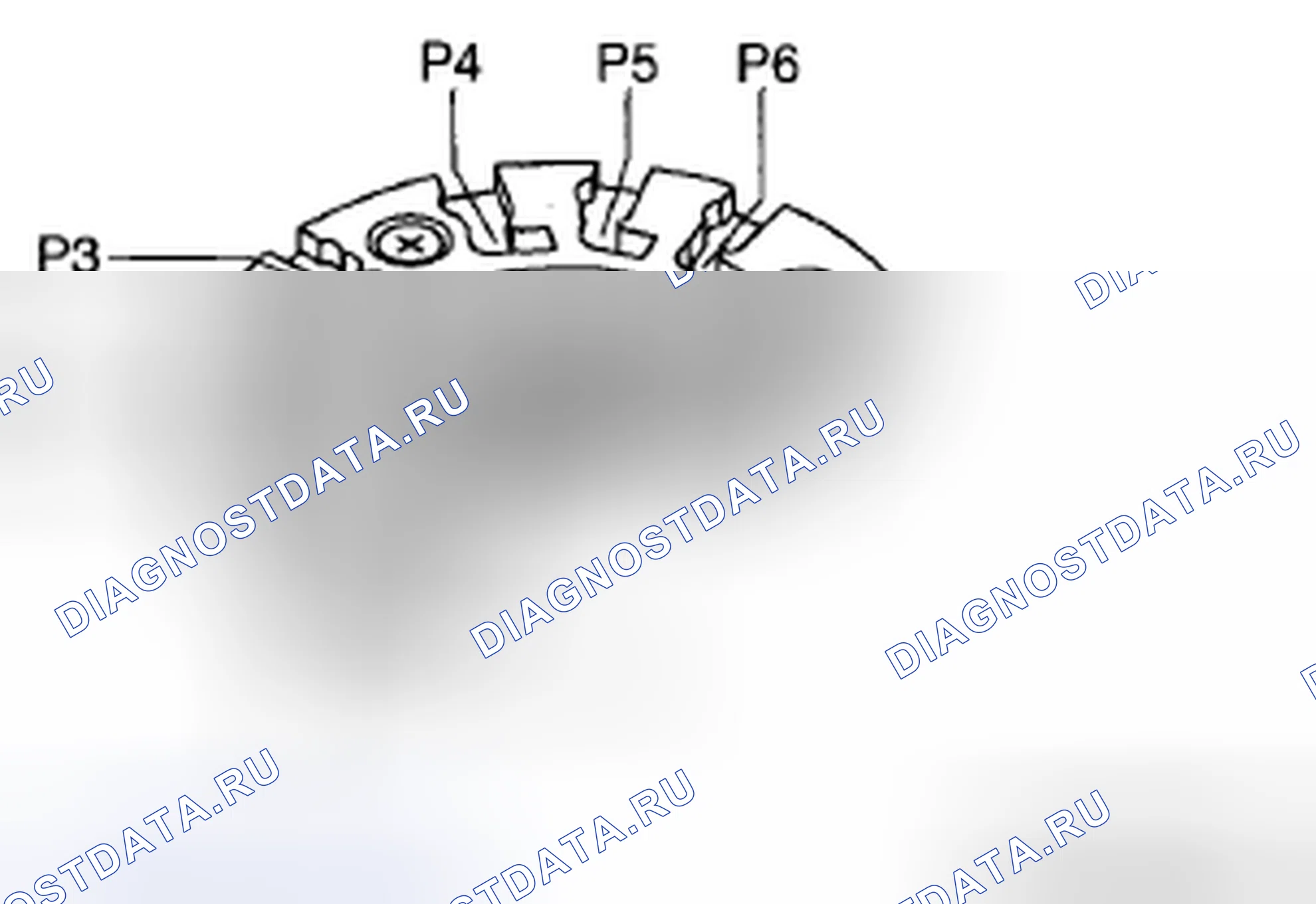 Рис. 56: Выпрямитель (с использованием аналогового тестера цепи). Honda CR-V IV рестайлинг