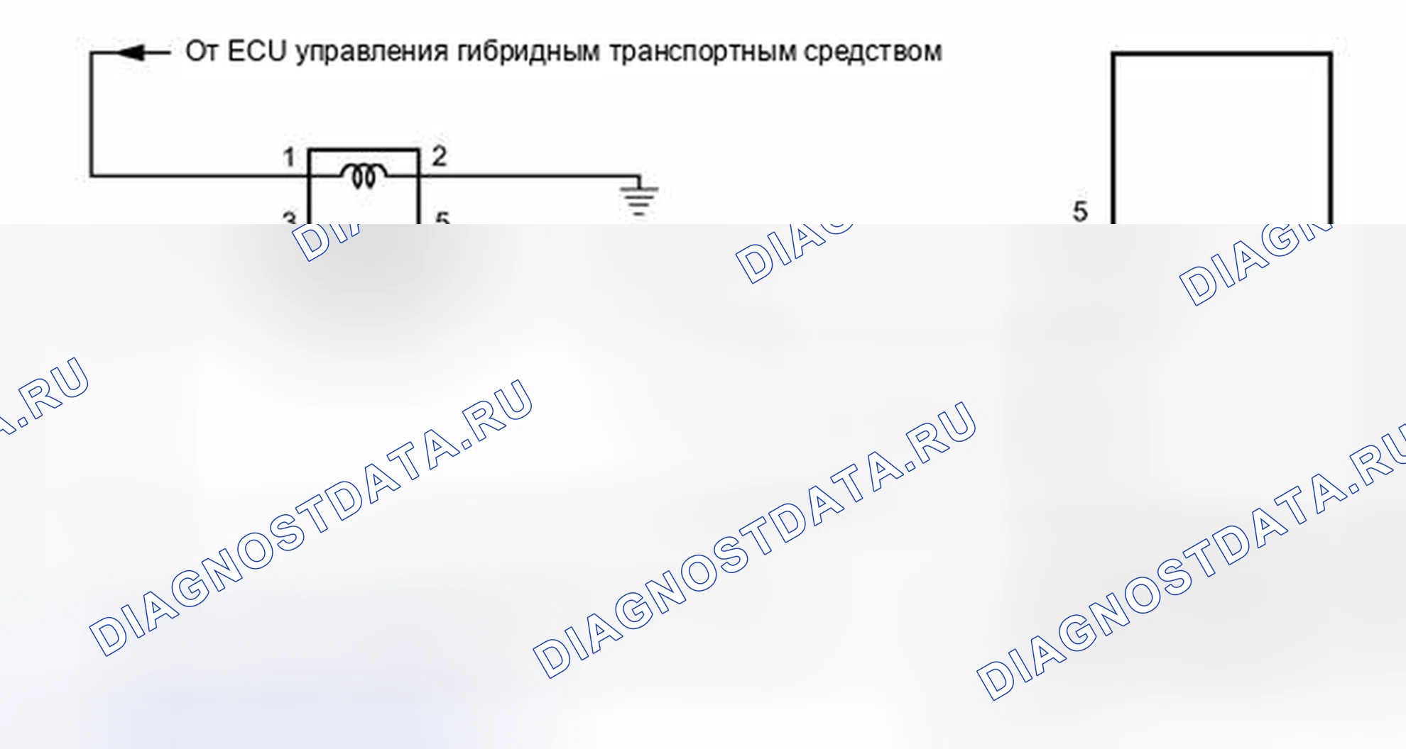 Рис. 434: электросхема. Toyota Camry XV40 рестайлинг