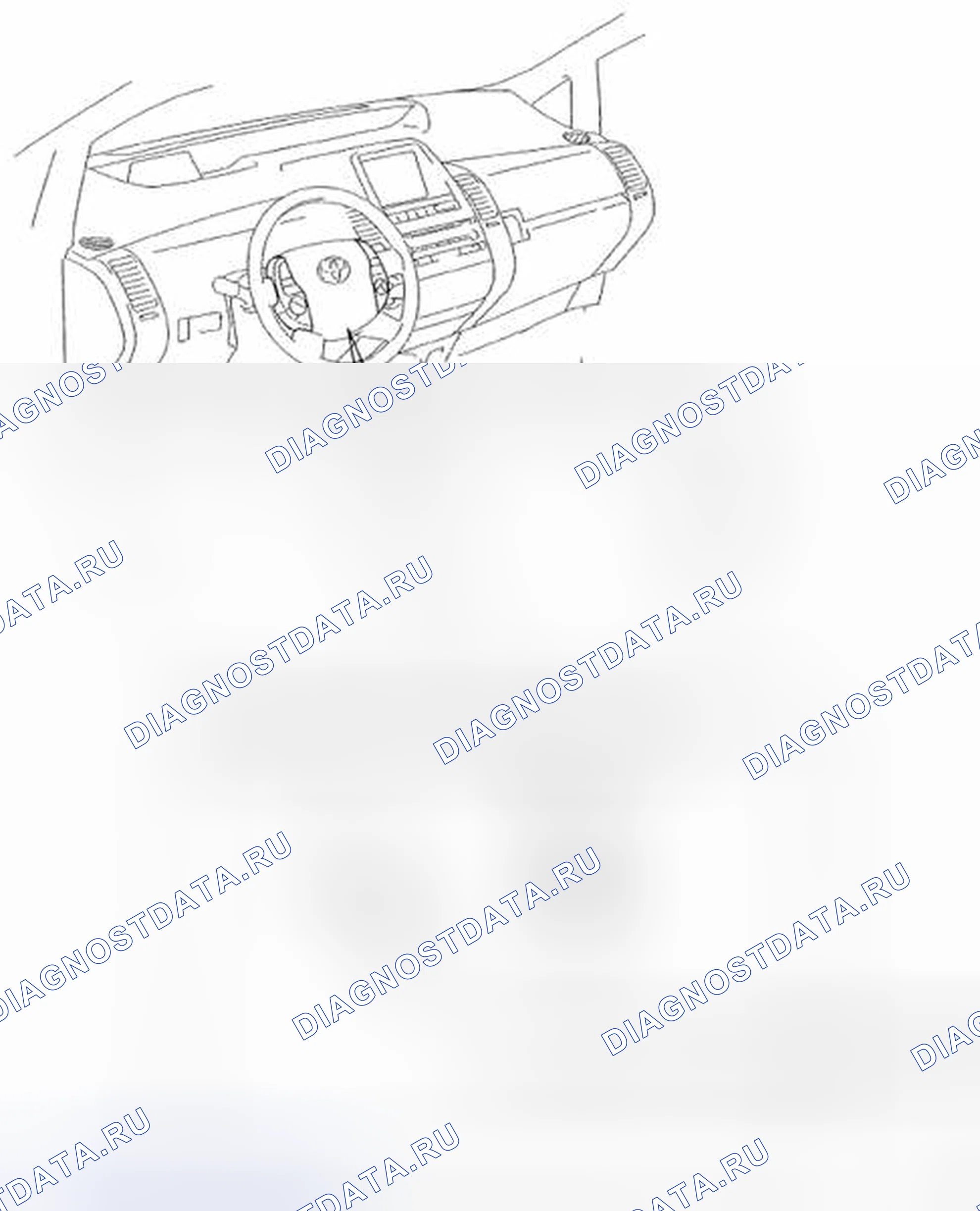 Рис. 322: КОМПОНЕНТЫ. Toyota Prius II рестайлинг