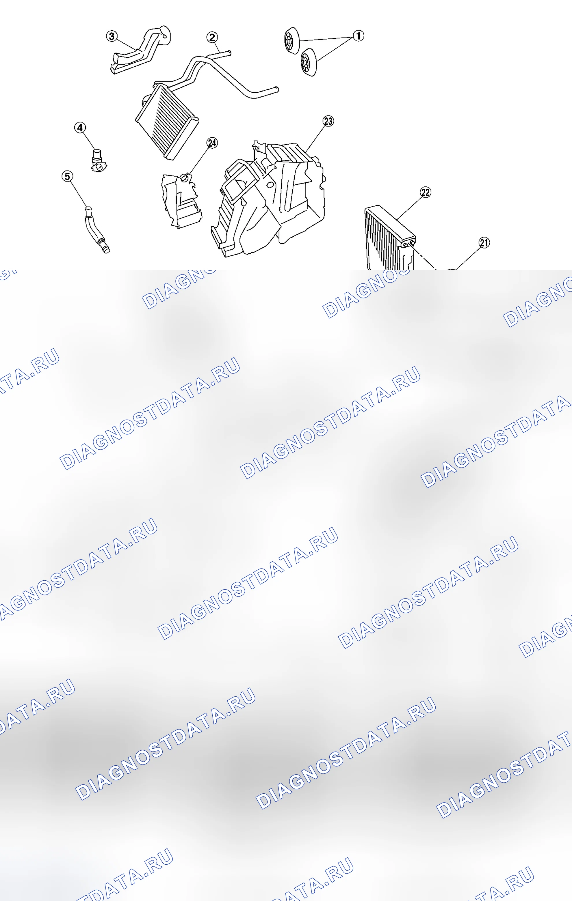 Рис. 100: Разборка и сборка. Honda Logo I