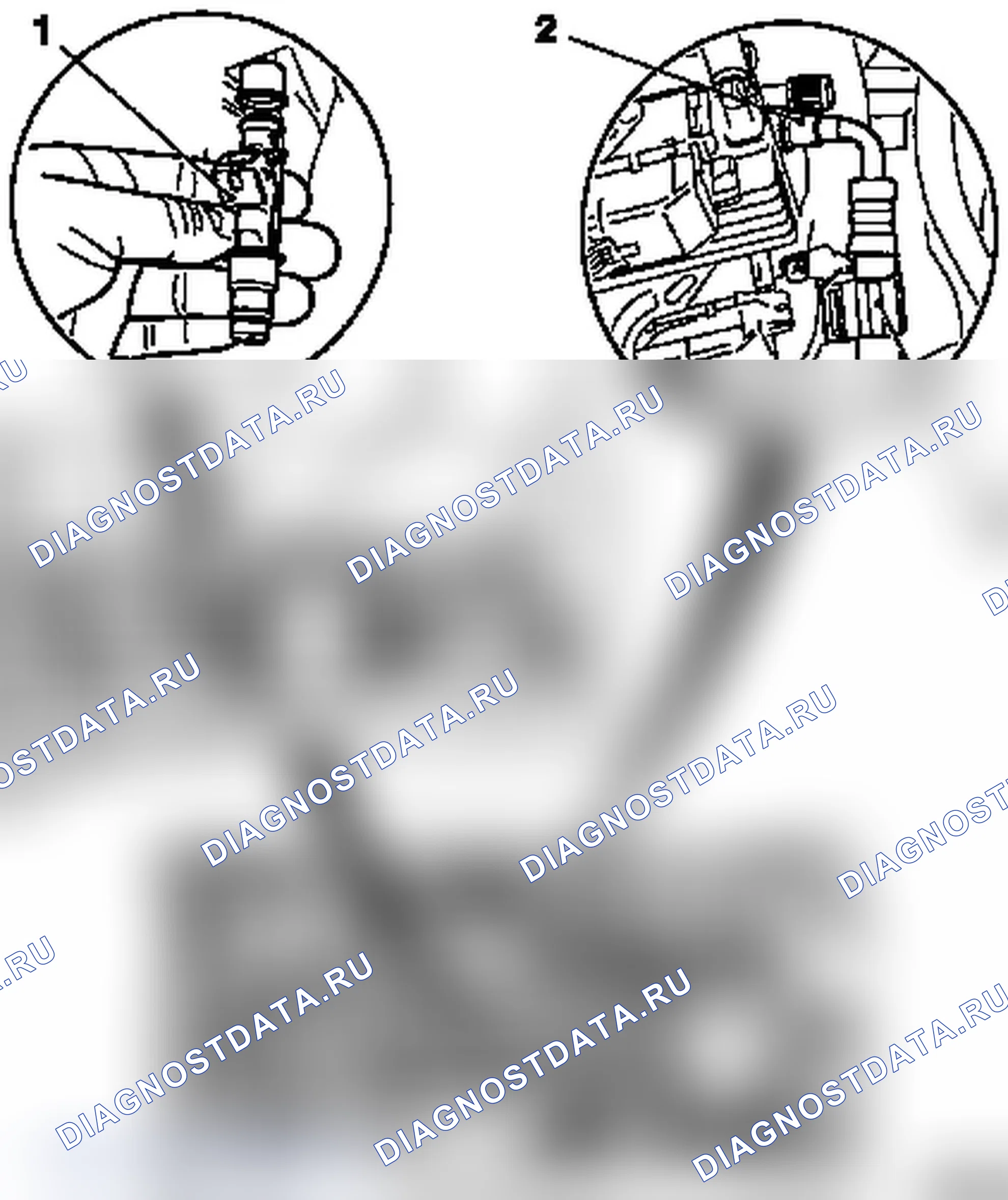Демонтаж и установка топливных форсунок (Z 16 SE). Opel Astra G