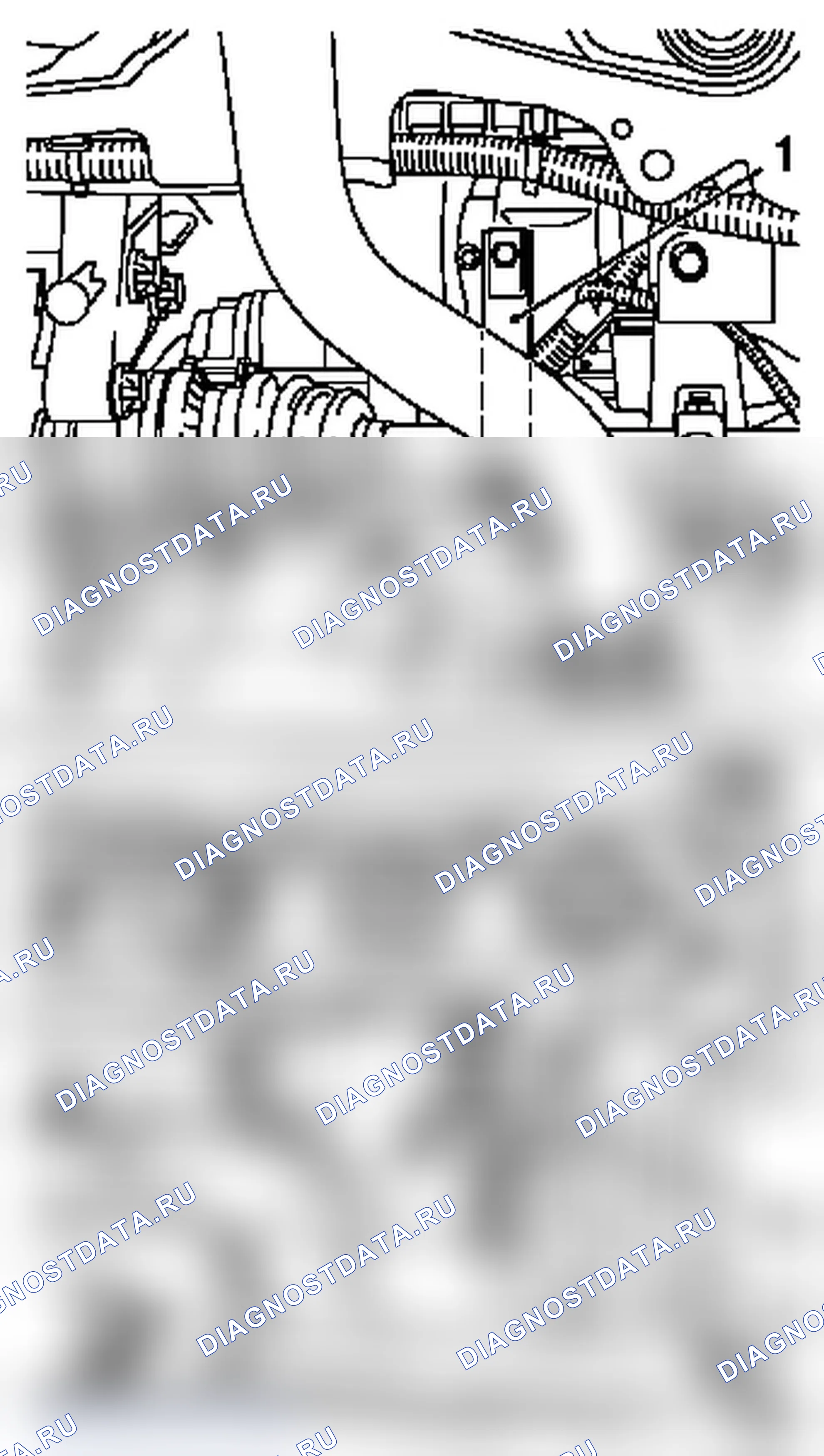 Демонтаж и установка фланца охлаждающей жидкости (X 18 XE1, Z 18 XE). Opel Zafira A рестайлинг