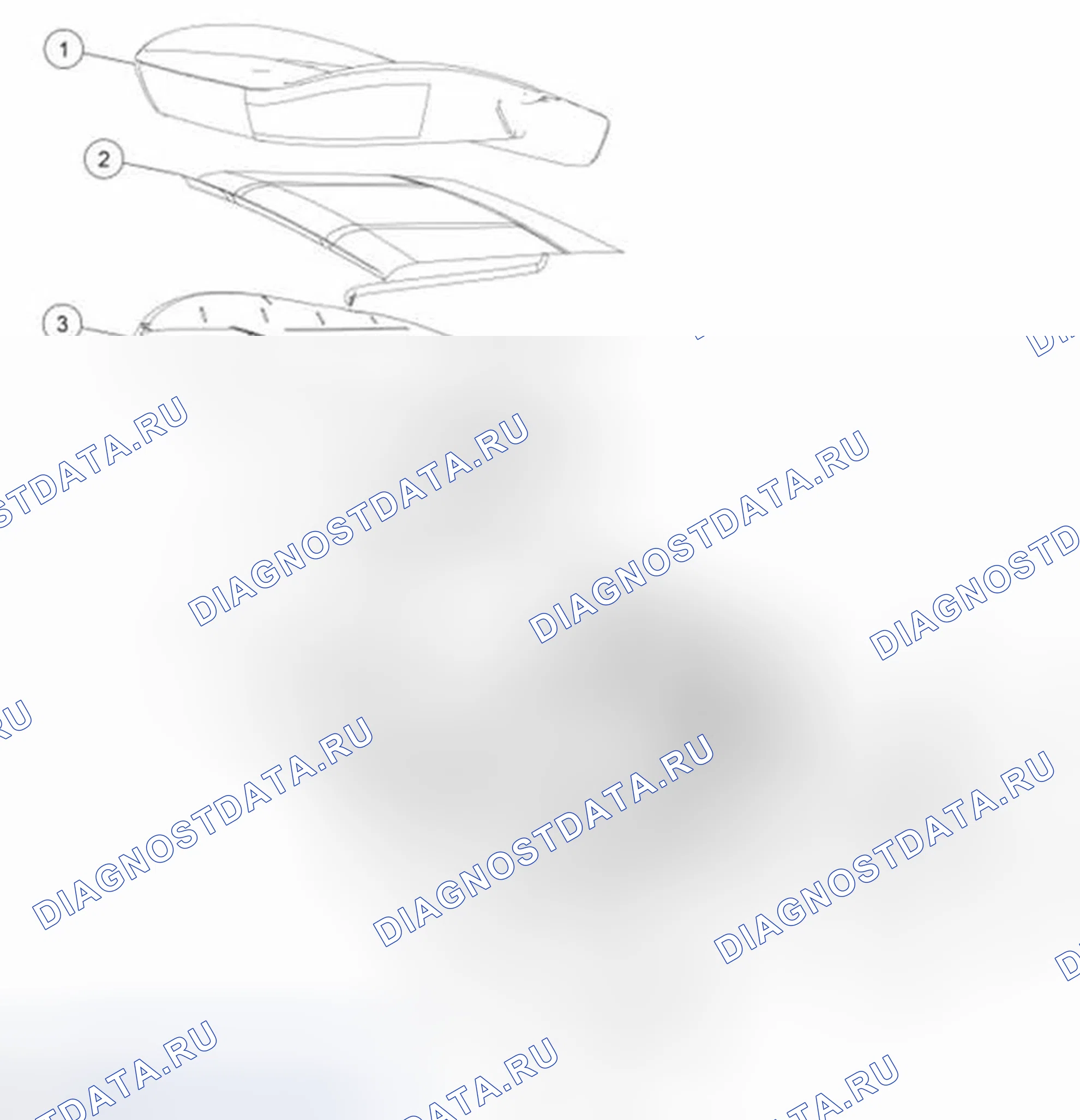 Рис. 45: Подушка сиденья - Водитель. Ford Fiesta Mk6