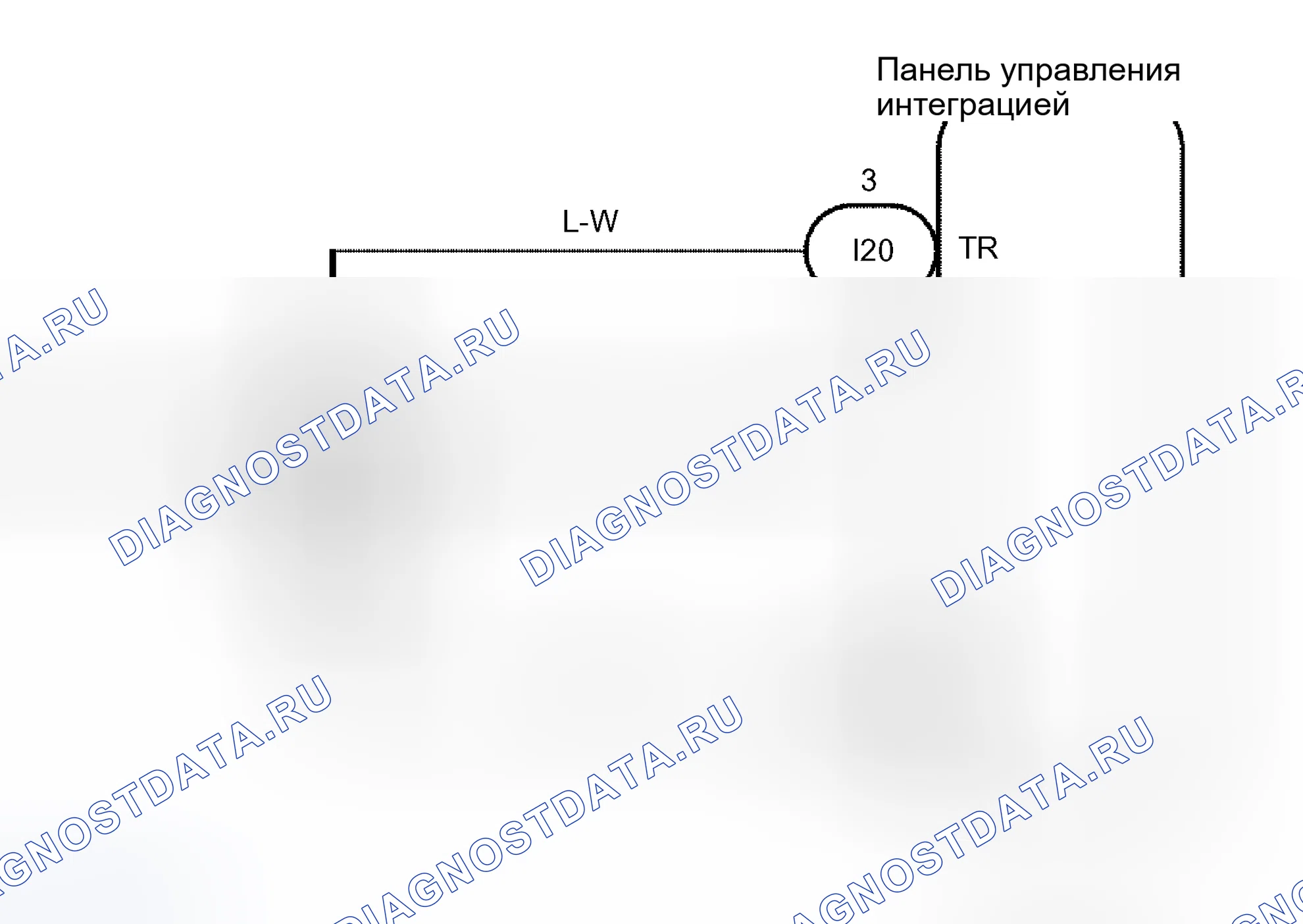 Рис. 30: электросхема. Toyota Sequoia I рестайлинг