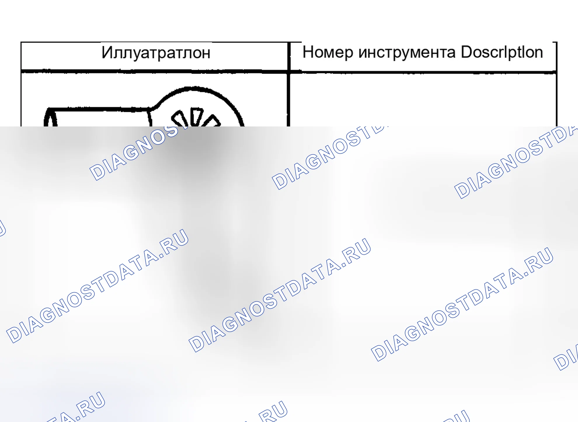 Рис. 28: Специальные инструменты и оборудование. Kia Ceed CD