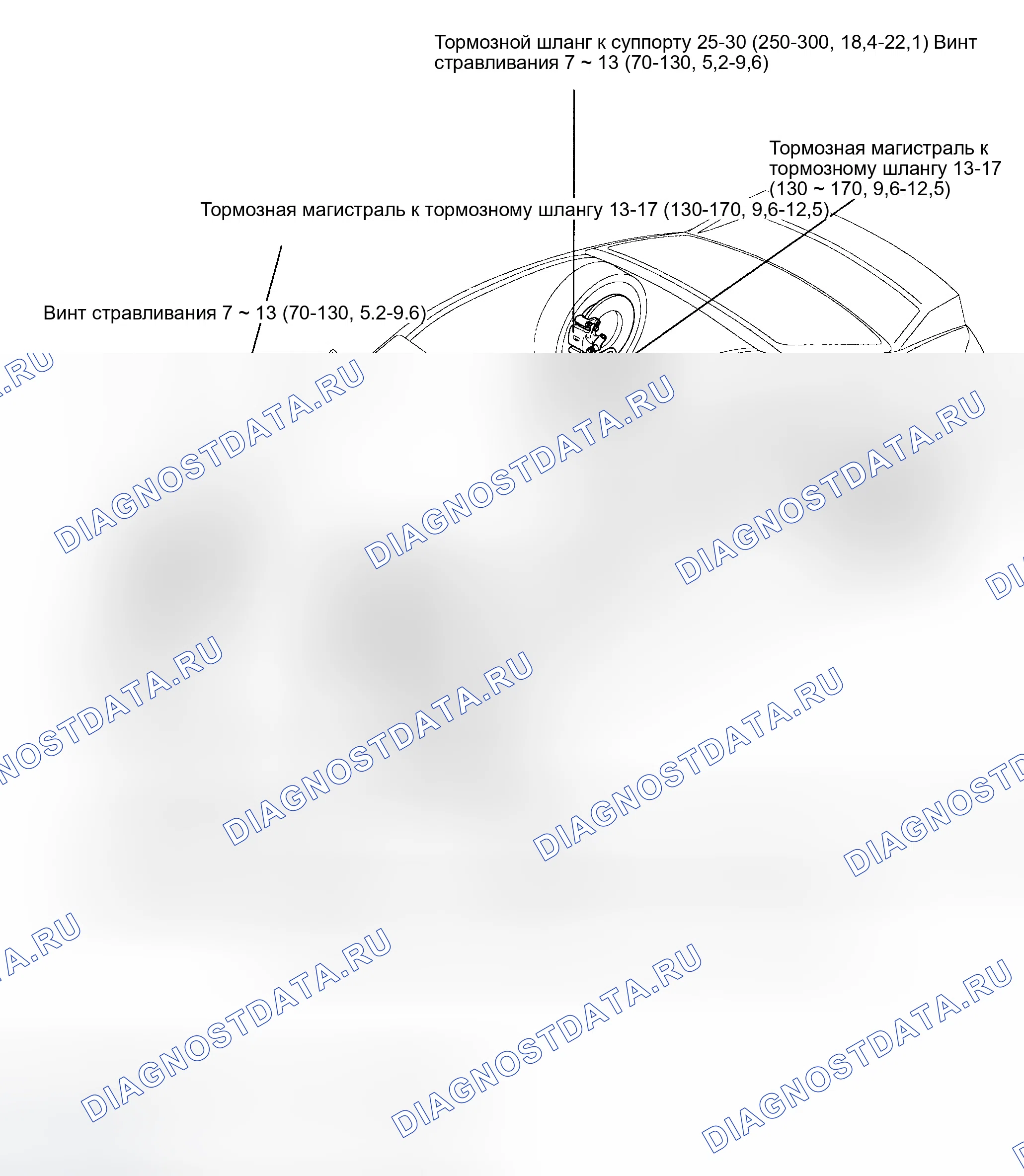 Рис. 18: РАСПОЛОЖЕНИЕ КОМПОНЕНТОВ. Hyundai Tiburon II рестайлинг