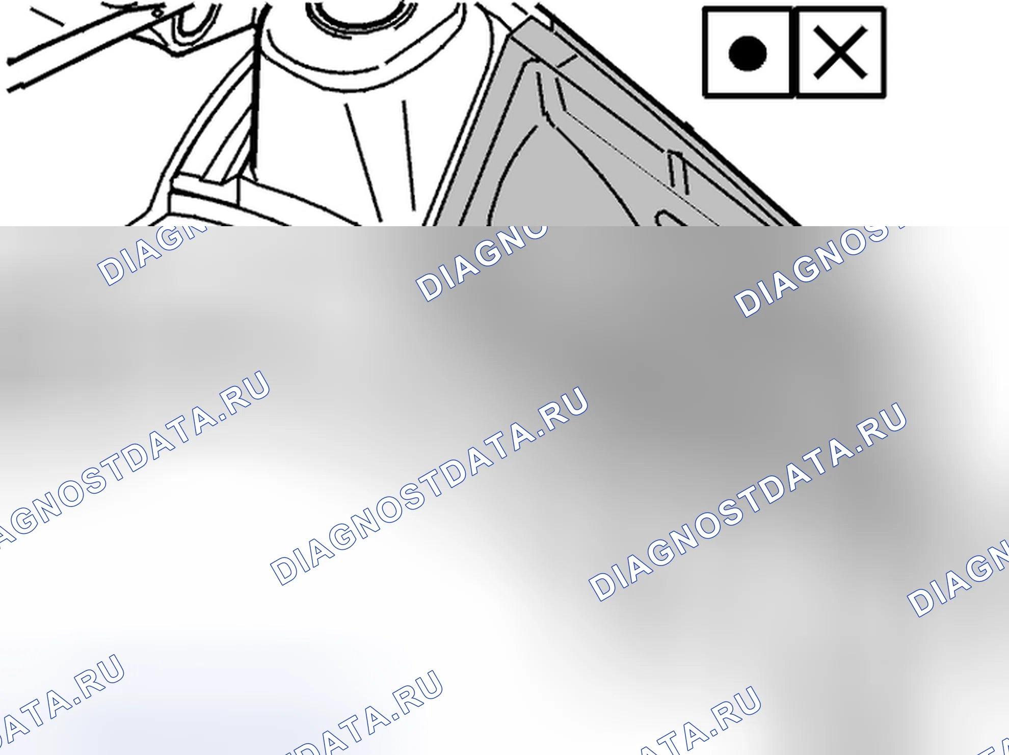 Рис. 87: Замена передней колесной арки. Volvo C70 I
