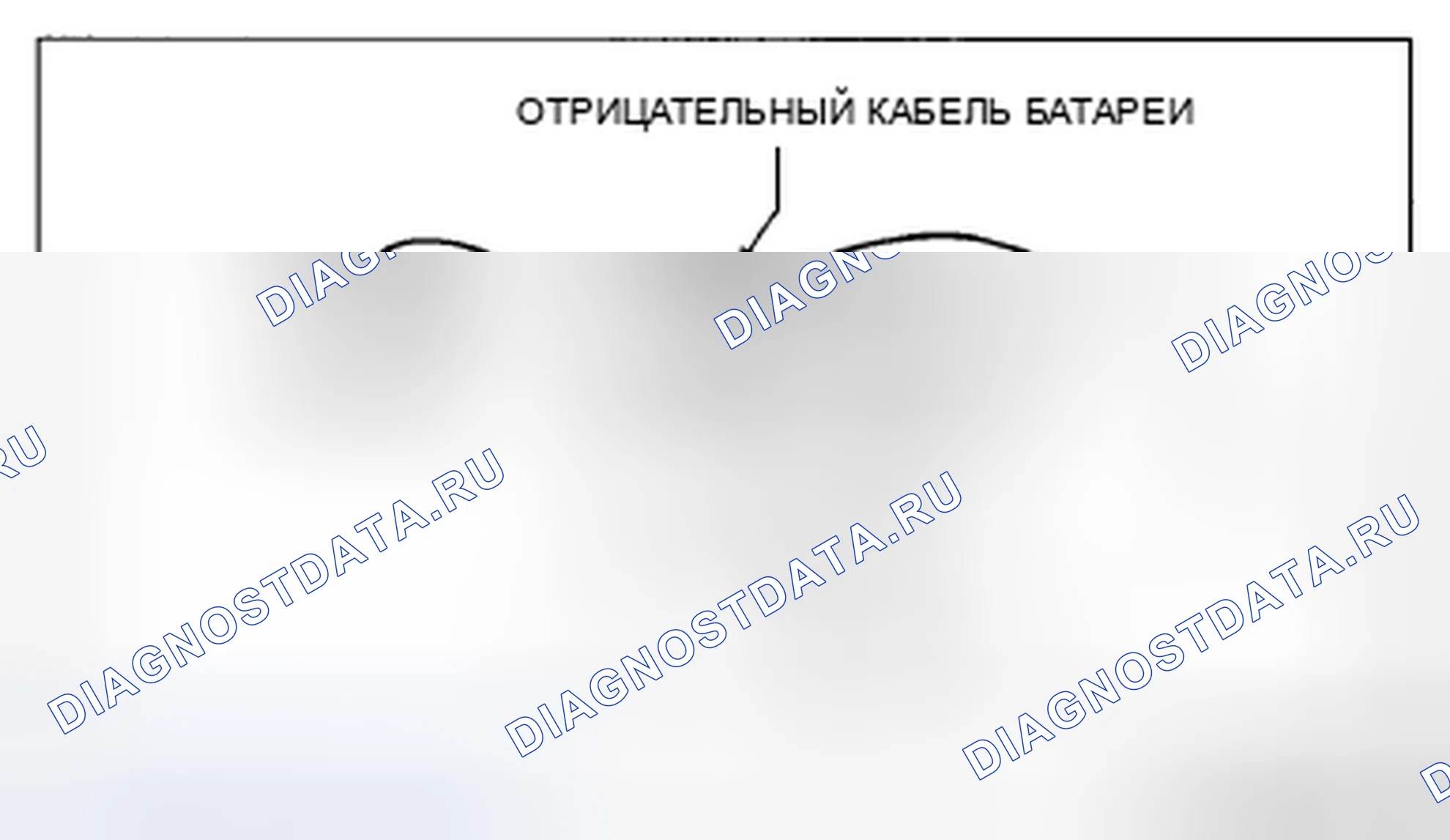 Рис. 41: Удаление отрицательного вывода батареи. Mazda CX-5 I