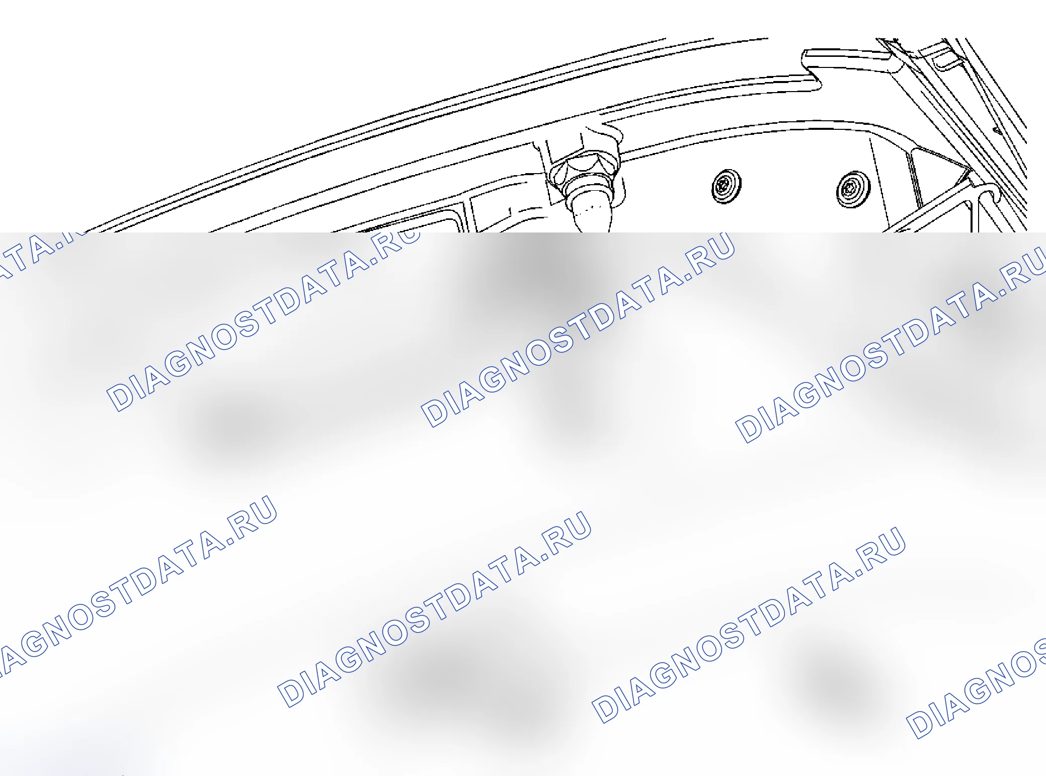Рис. 21: Замена ручки защелки панели/окна подъема крыши. Pontiac Solstice I final