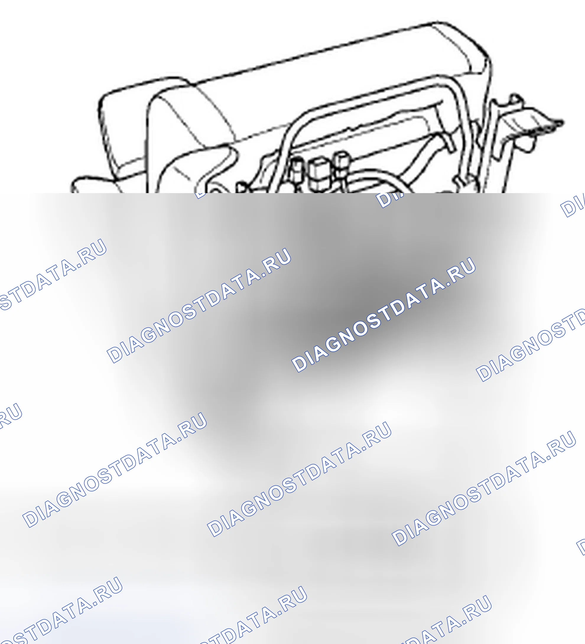 Рис. 295: Сиденье переднего пассажира. Honda Accord VIII