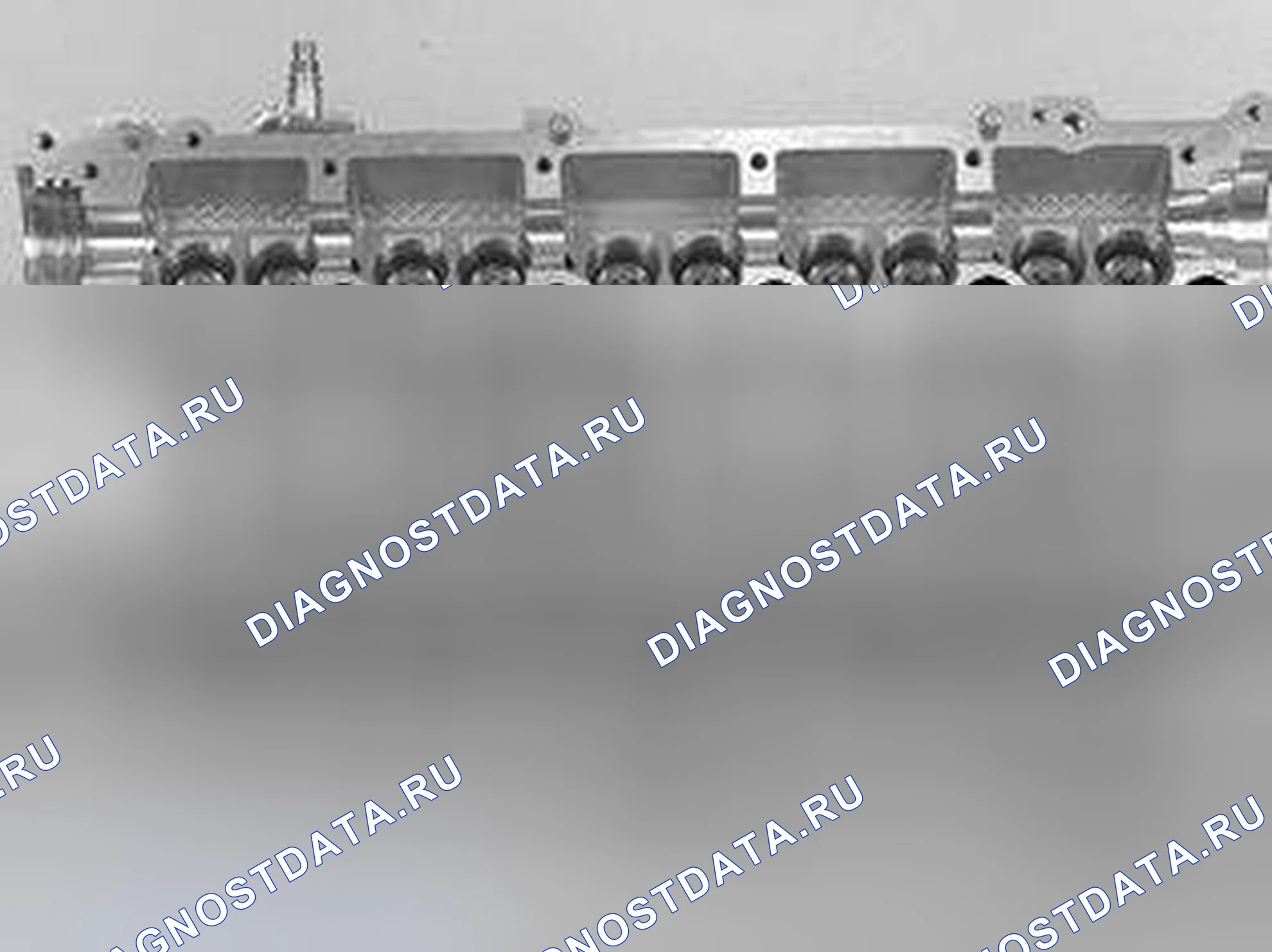 Рис. 377: Установка головки цилиндров. Volvo V70 II рестайлинг