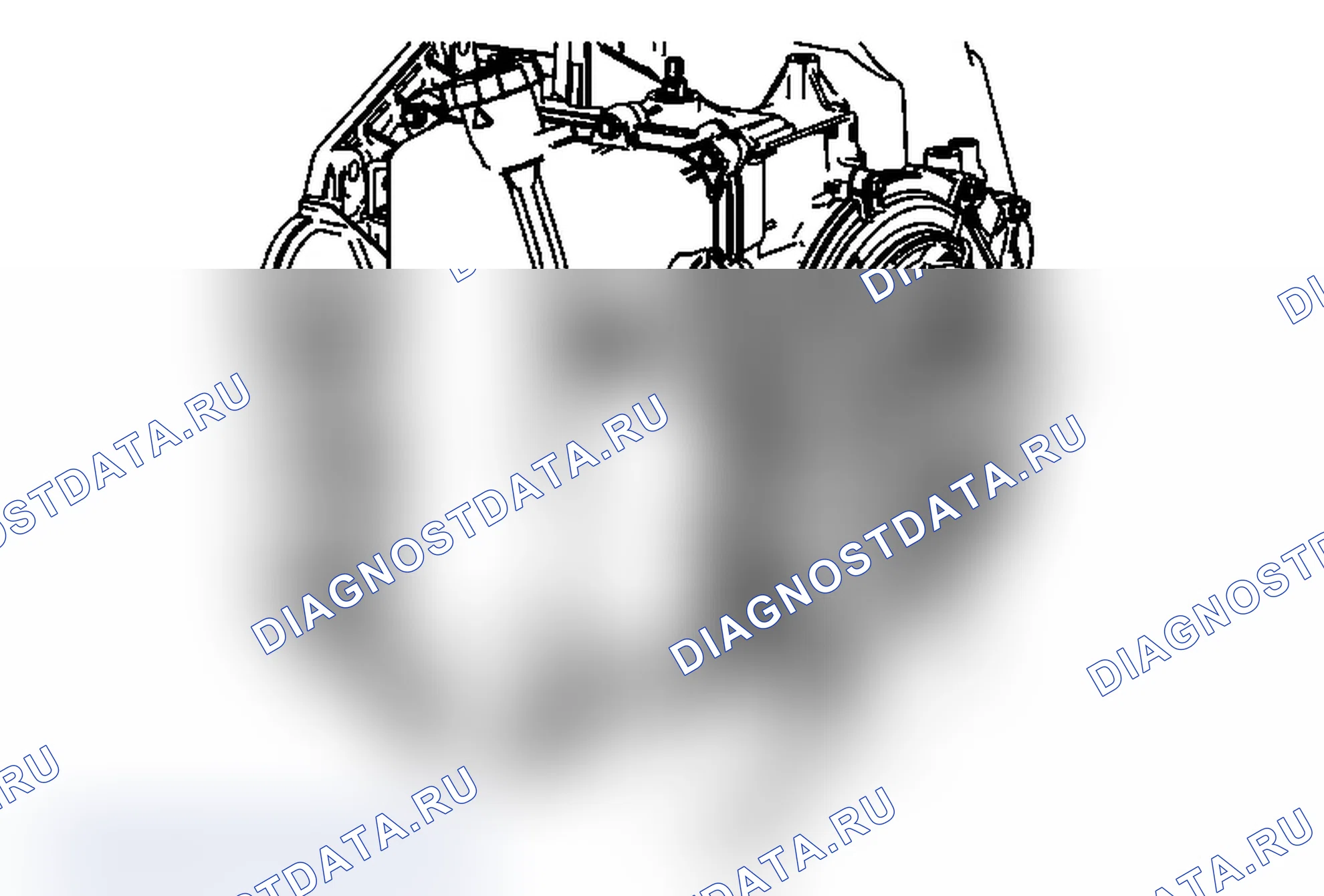 Рис. 41: Замена уплотнения датчика входной скорости. Pontiac G6 I final