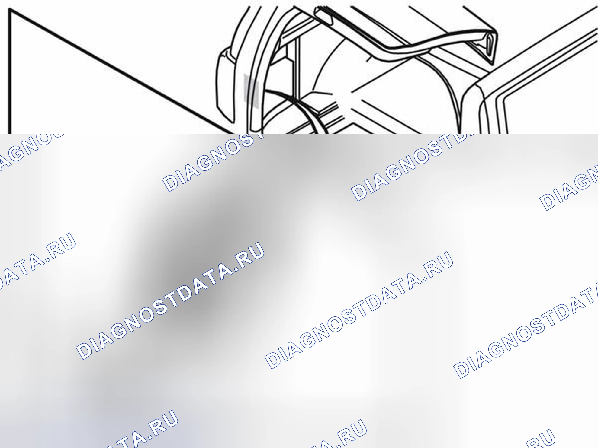 Рис. 725: Датчик уровня для сигнализации. Volvo V70 II рестайлинг