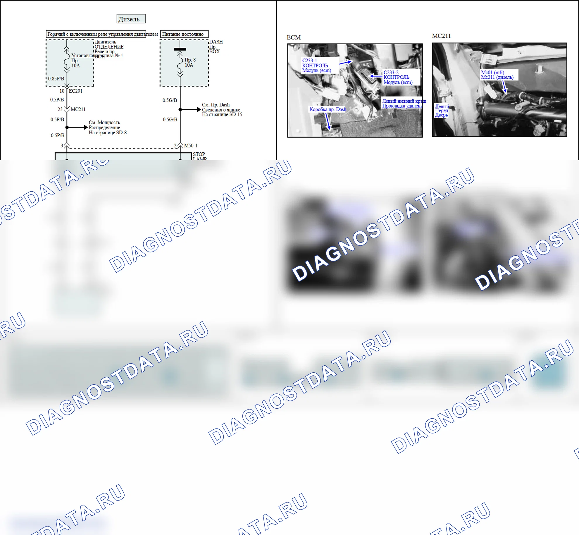 P0703: Тормозной переключатель - MAL (диапазон / производительность). Hyundai Accent LC