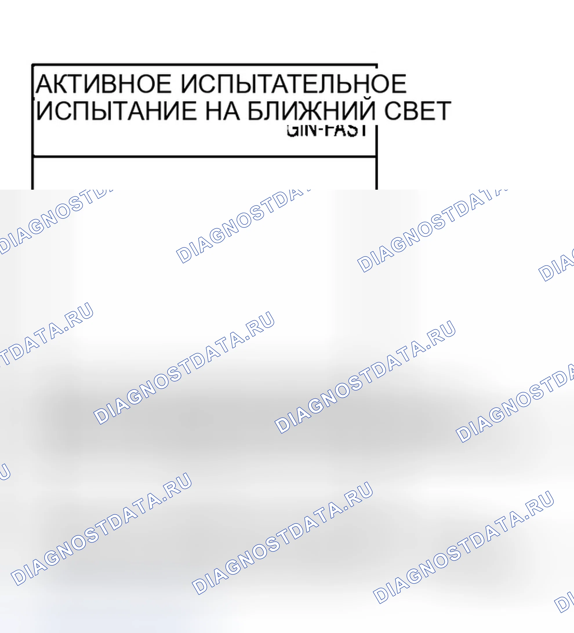 Рис. 152: Проверка работы AFS (функциональное тестирование). Infiniti M45 III