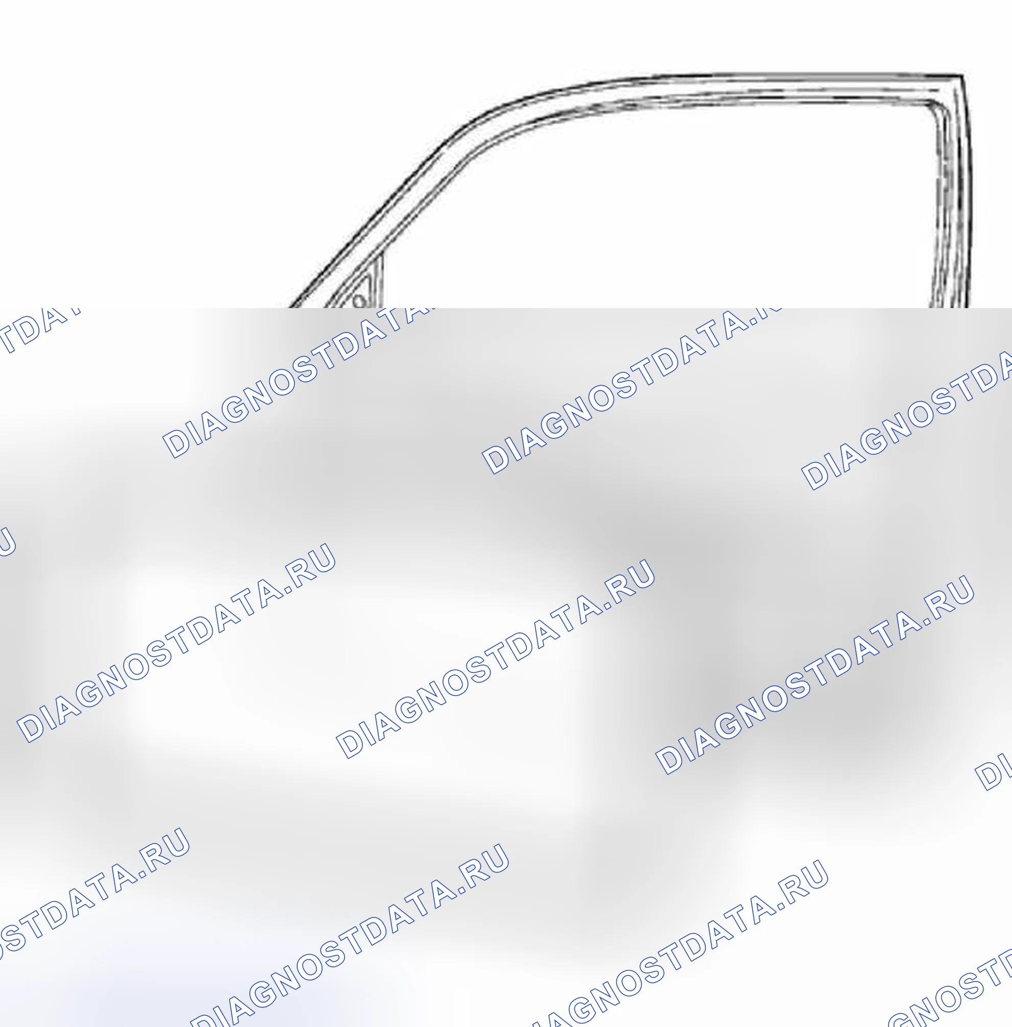 Рис. 20: Пароизоляция (до 12.93). Volkswagen Golf Mk3