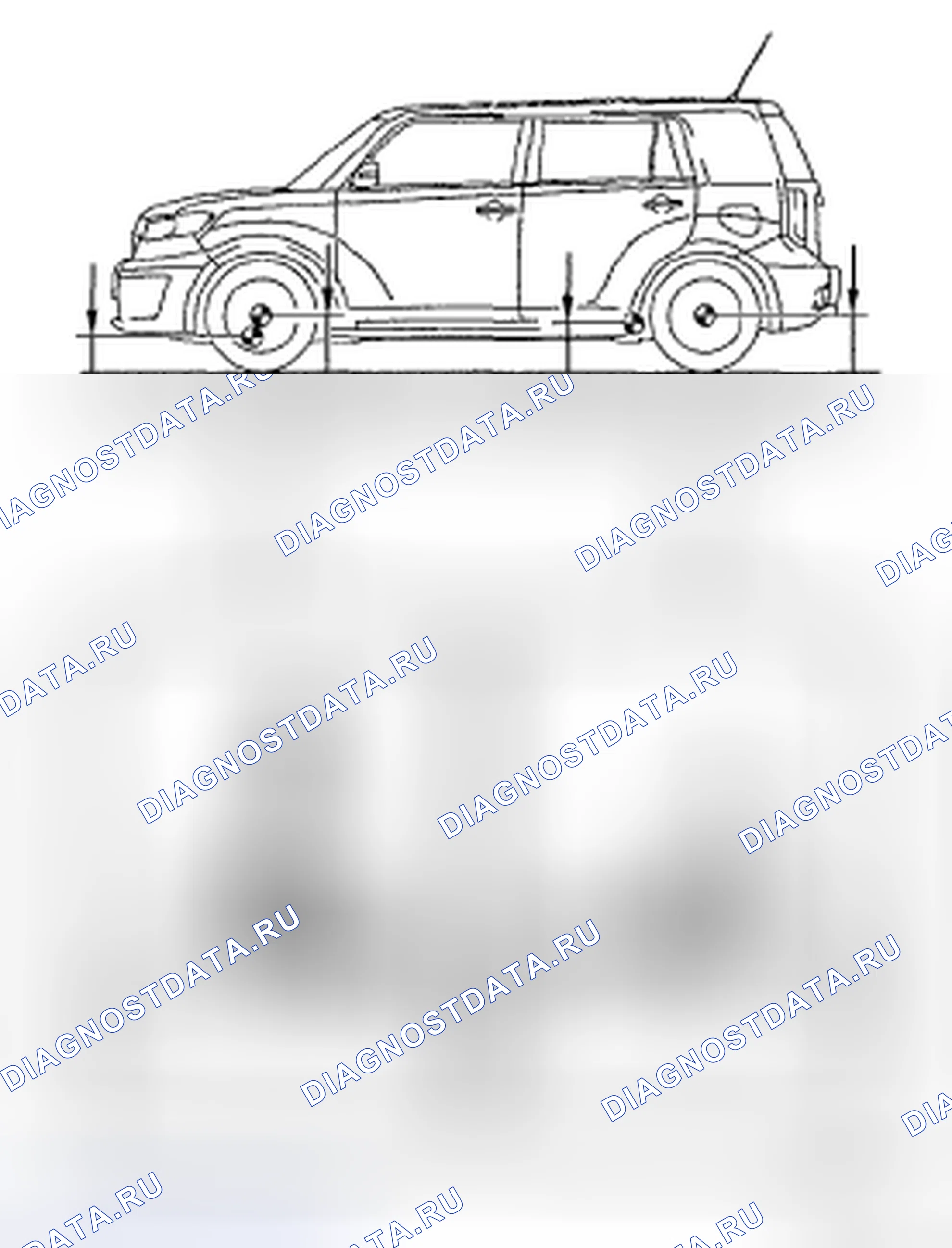 Рис. 1: РЕГУЛИРОВКА передней подвески. Kia Soul II рестайлинг