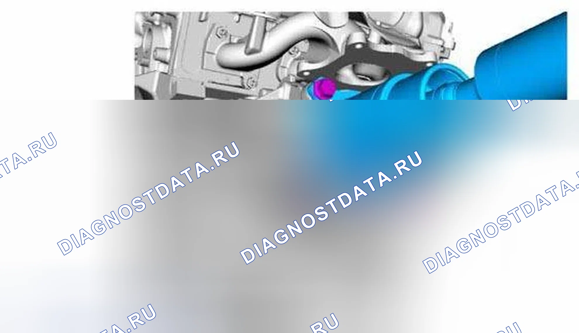 Рис. 1: Демонтаж и монтаж. Ford Edge I рестайлинг