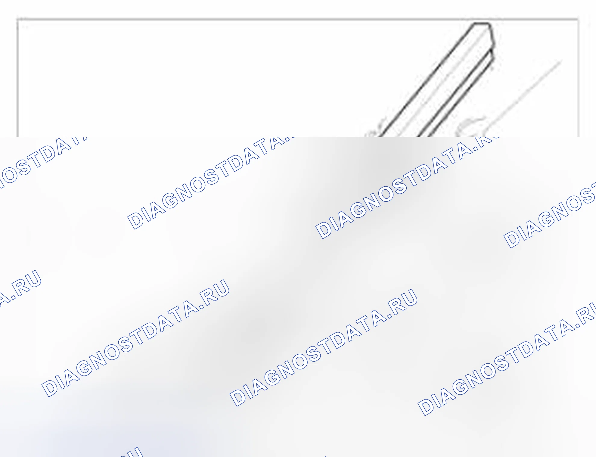 Рис. 250: Блок цилиндров. BMW 6 серия F06/F13/F12