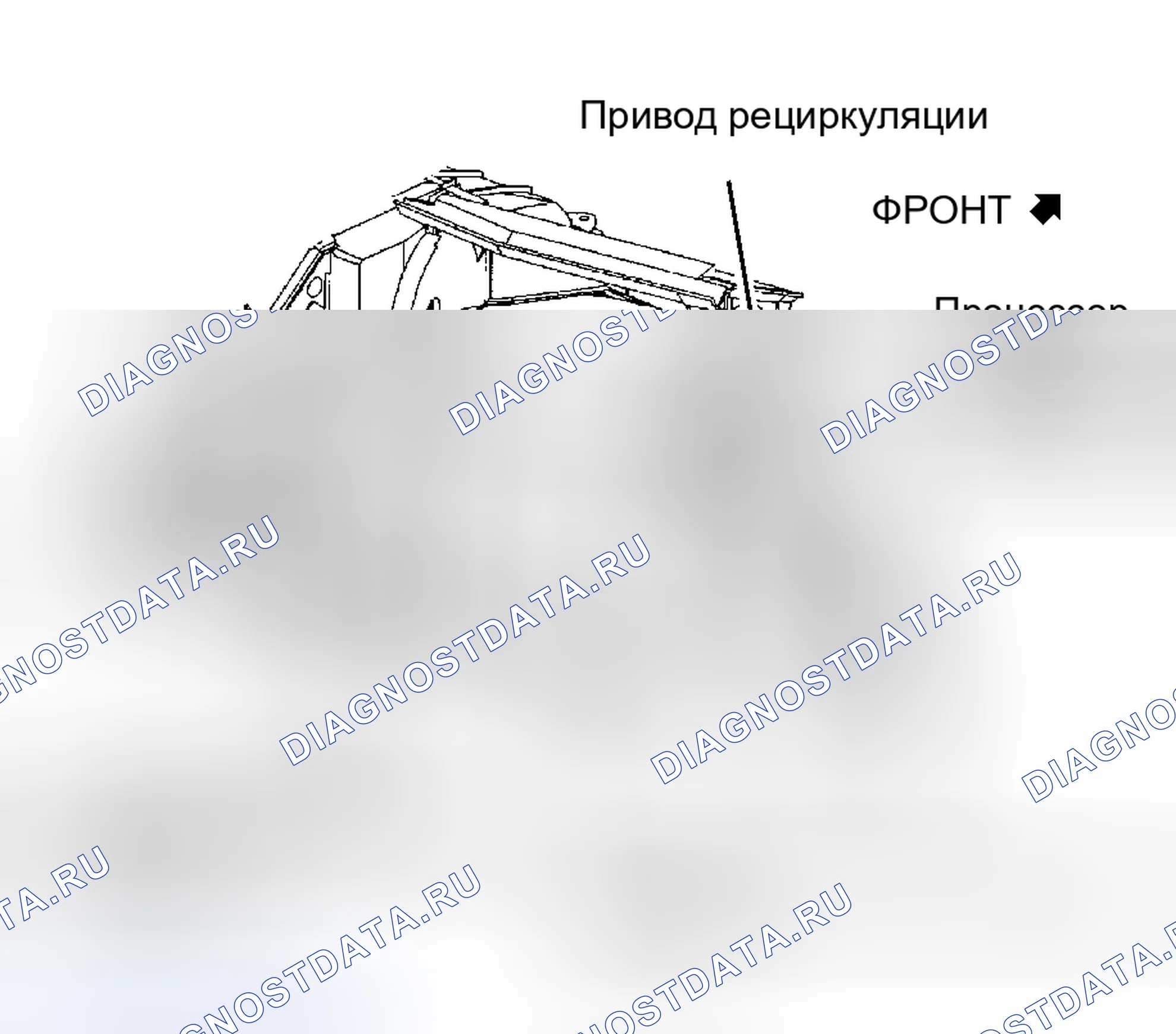 Рис. 13: ТЕСТ В: НЕПРАВИЛЬНАЯ ПОДАЧА ВОЗДУХА. Hyundai Terracan I