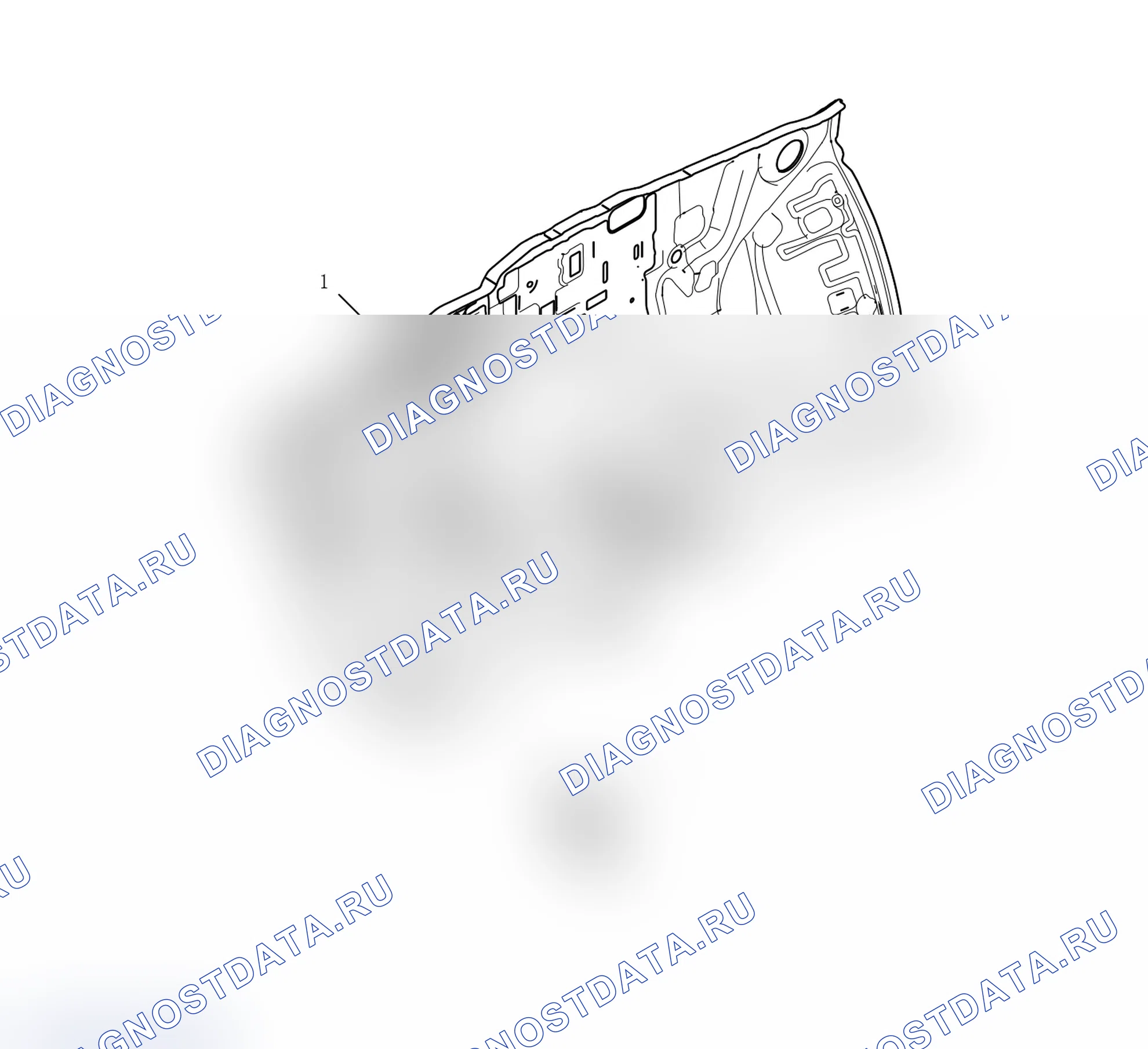 Передняя граница — Haval H6. Haval H6 III