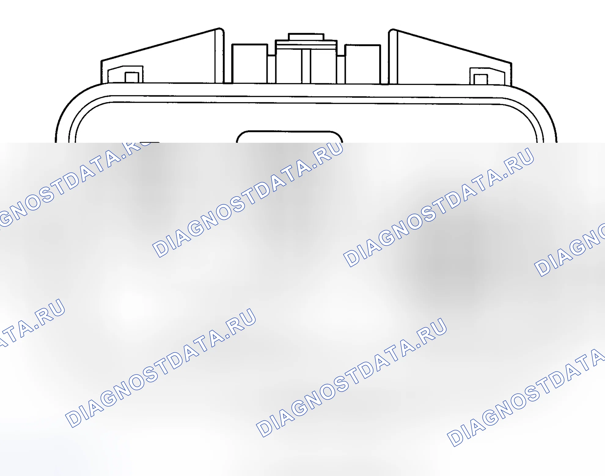 Рис. 6. Toyota Highlander I рестайлинг