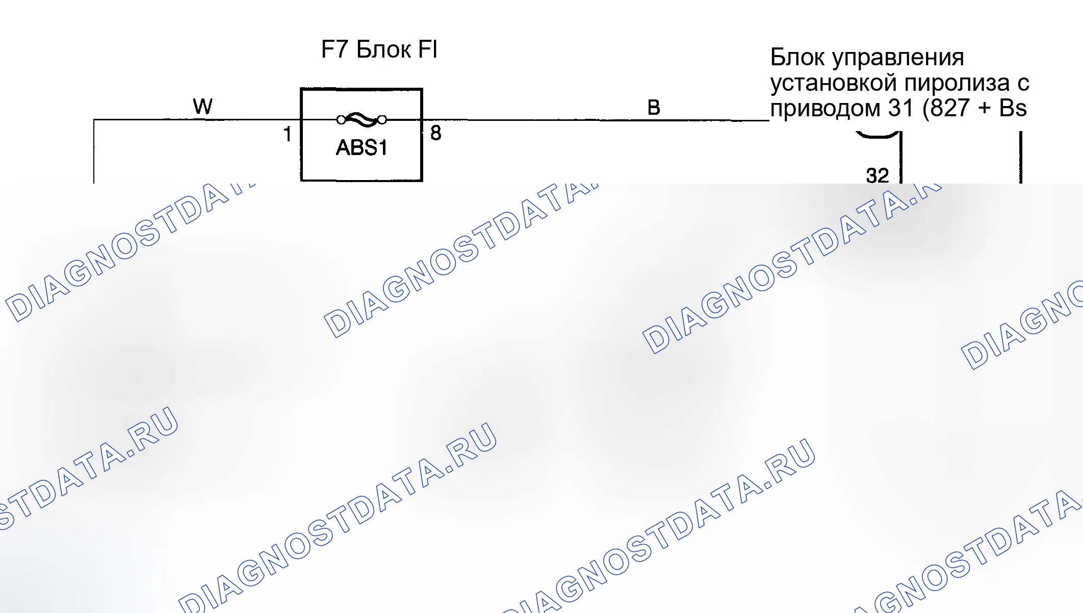 Рис. 46: электросхема. Toyota Highlander I рестайлинг