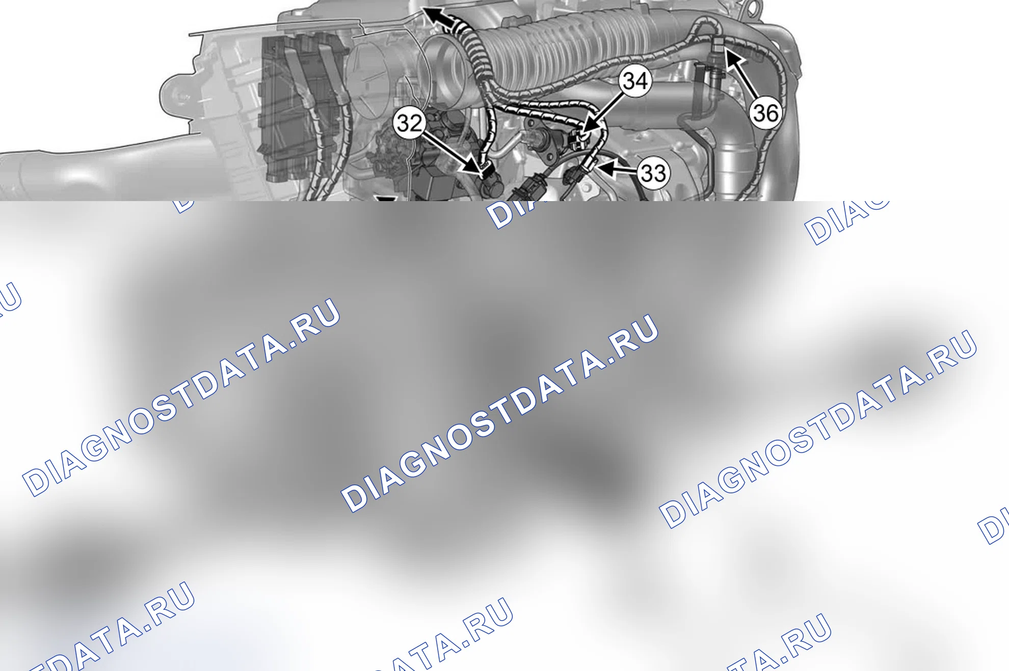 Как снять и установить жгут проводов двигателя — двигатель M9R (2.0 dCi дизель). Renault Megane III