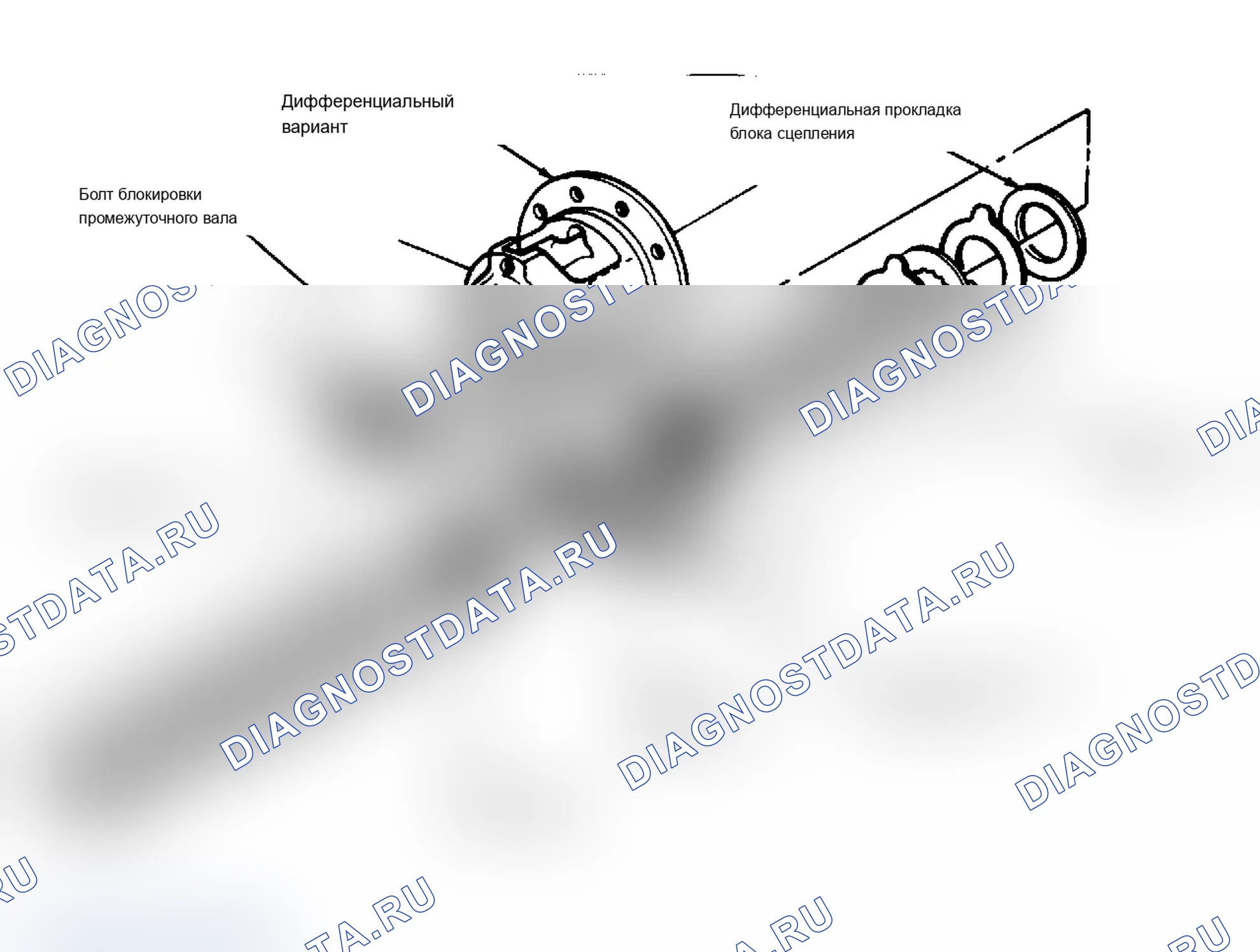Рис. 24: Дифференциал Aerostar, Bronco II и Ranger Traction-Lok. Ford Cab & Chassis Ranger 