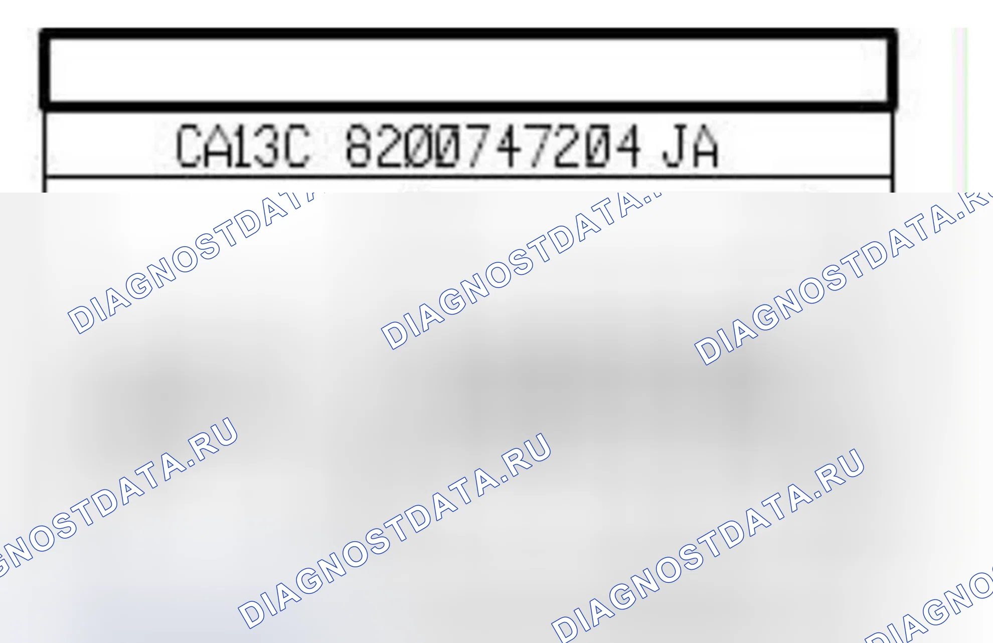 Распиновка разъёма R348 — Задняя часть кузова / ксеноновая лампа. Renault Scenic III