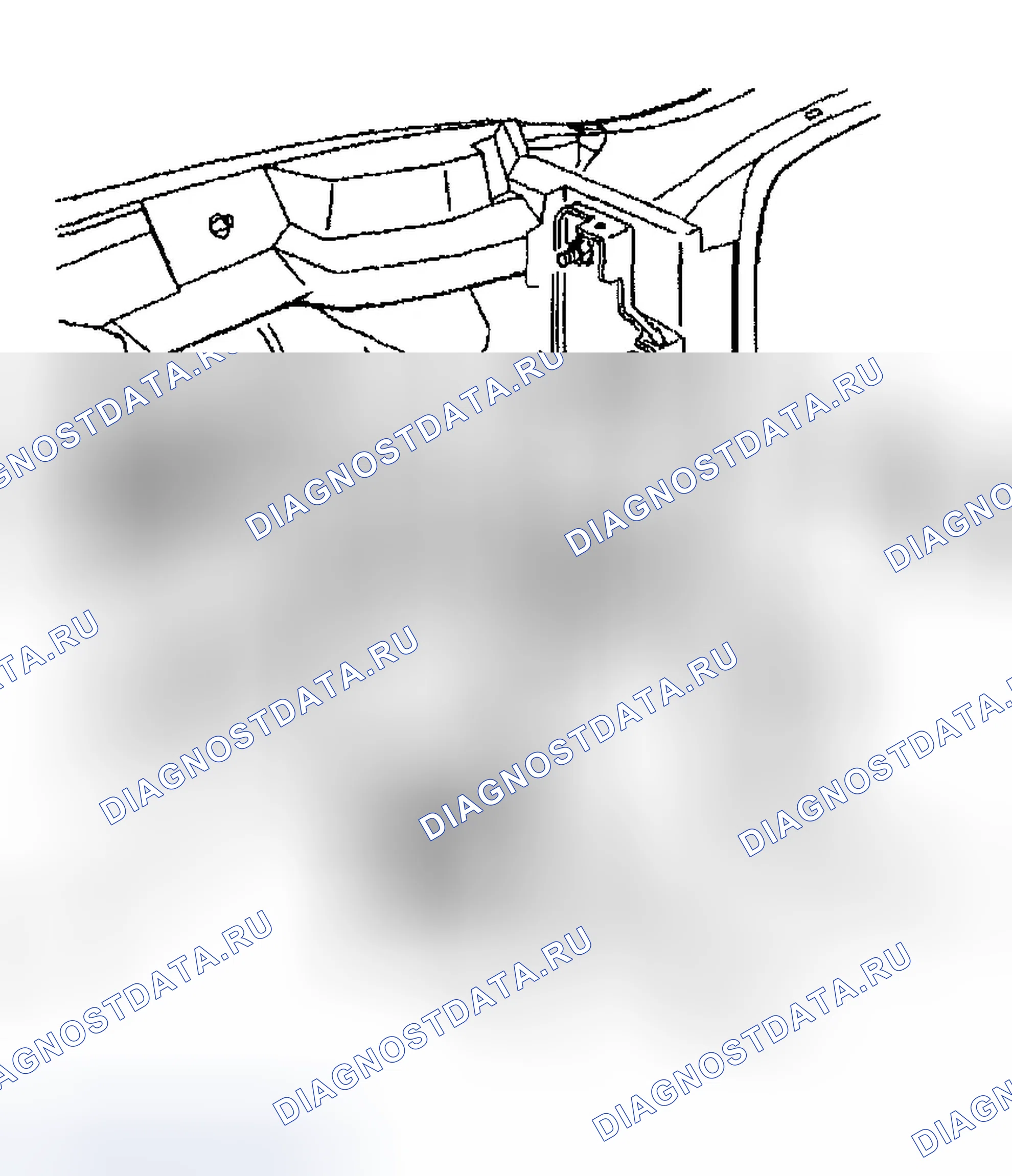 Рис. 7: Порядок демонтажа. Buick LeSabre VIII