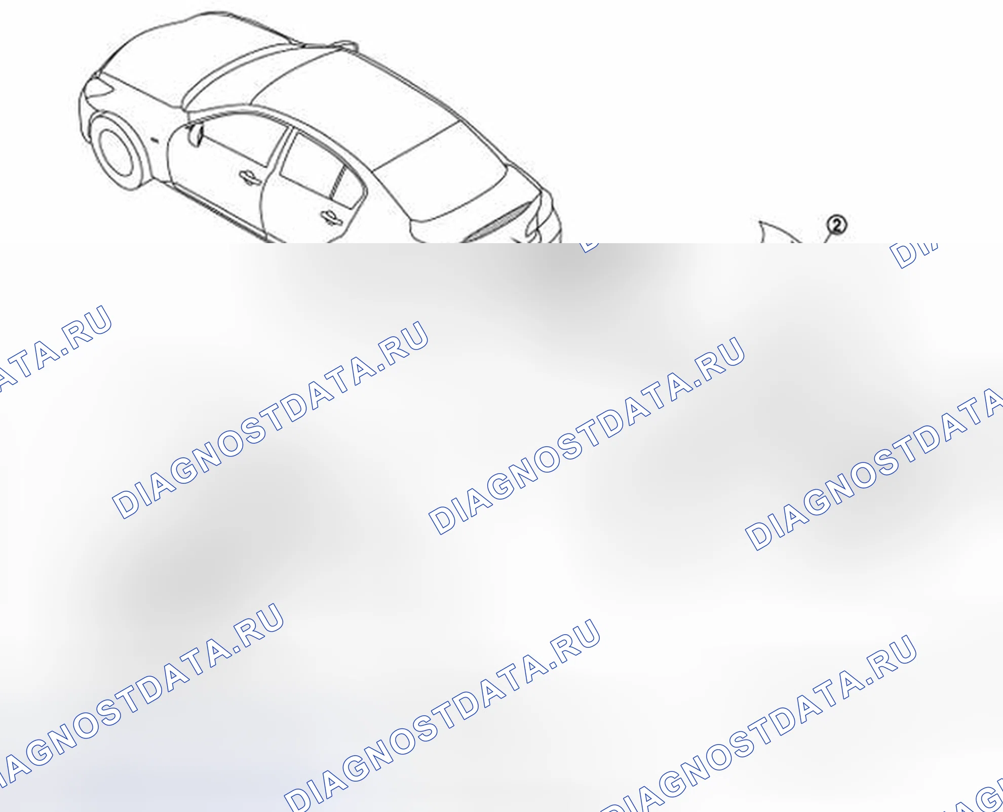 Рис. 41: Разнесенный вид. Infiniti G35 IV