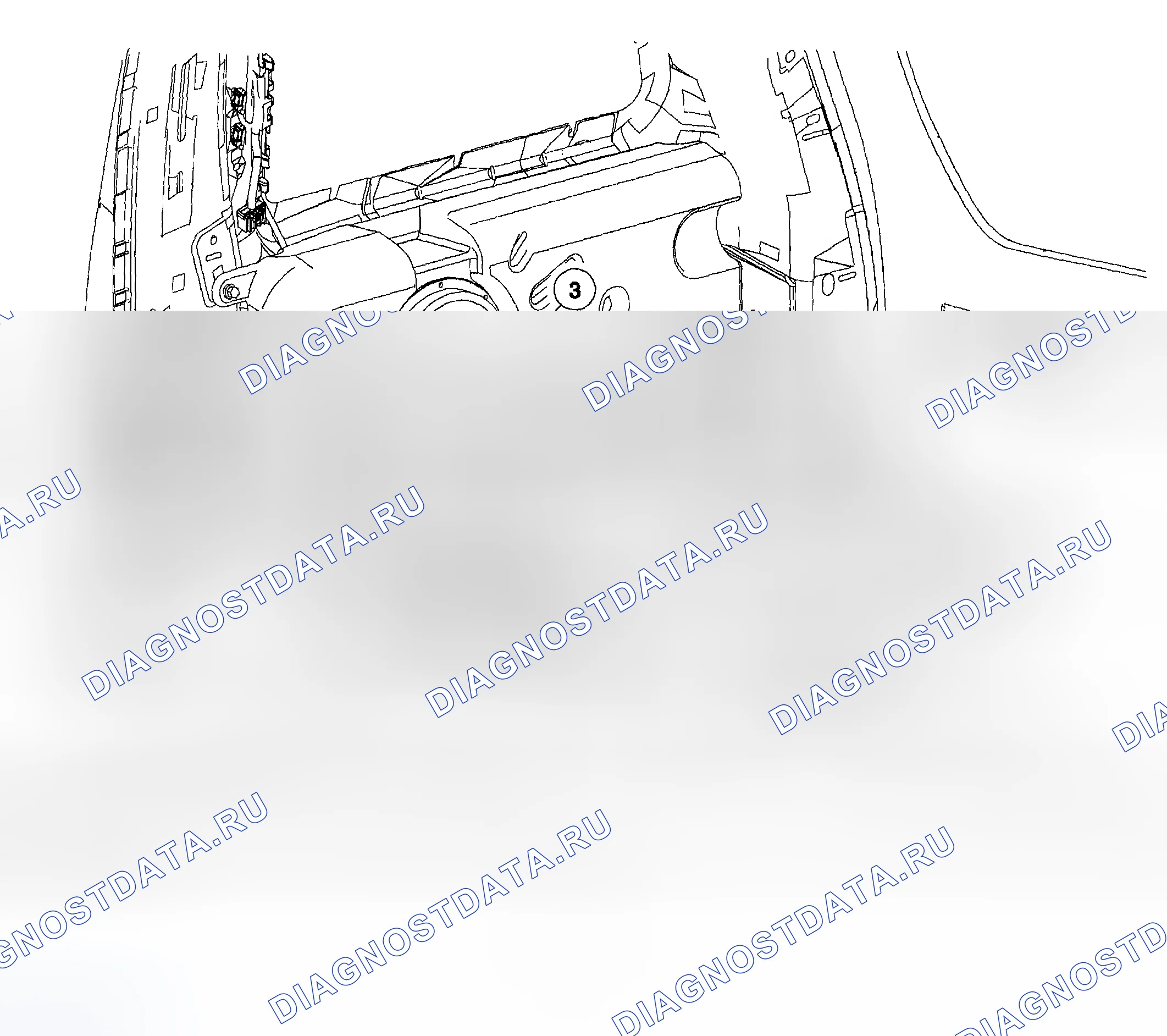 Рис. 85: Усилитель сабвуфера. Hyundai ix20 I рестайлинг