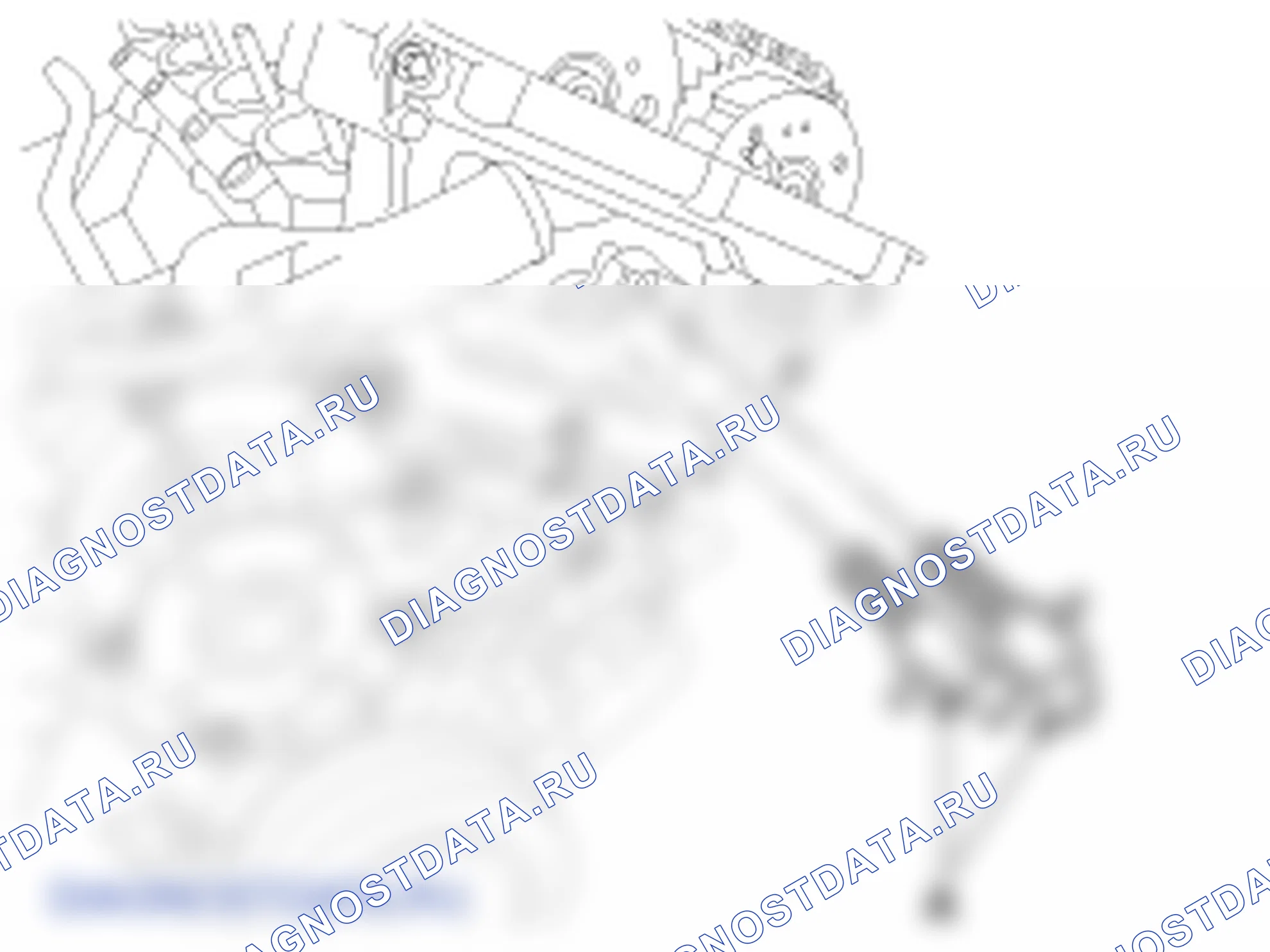 Снятие головки блока цилиндров. Hyundai Genesis(Bh)-U.S. I
