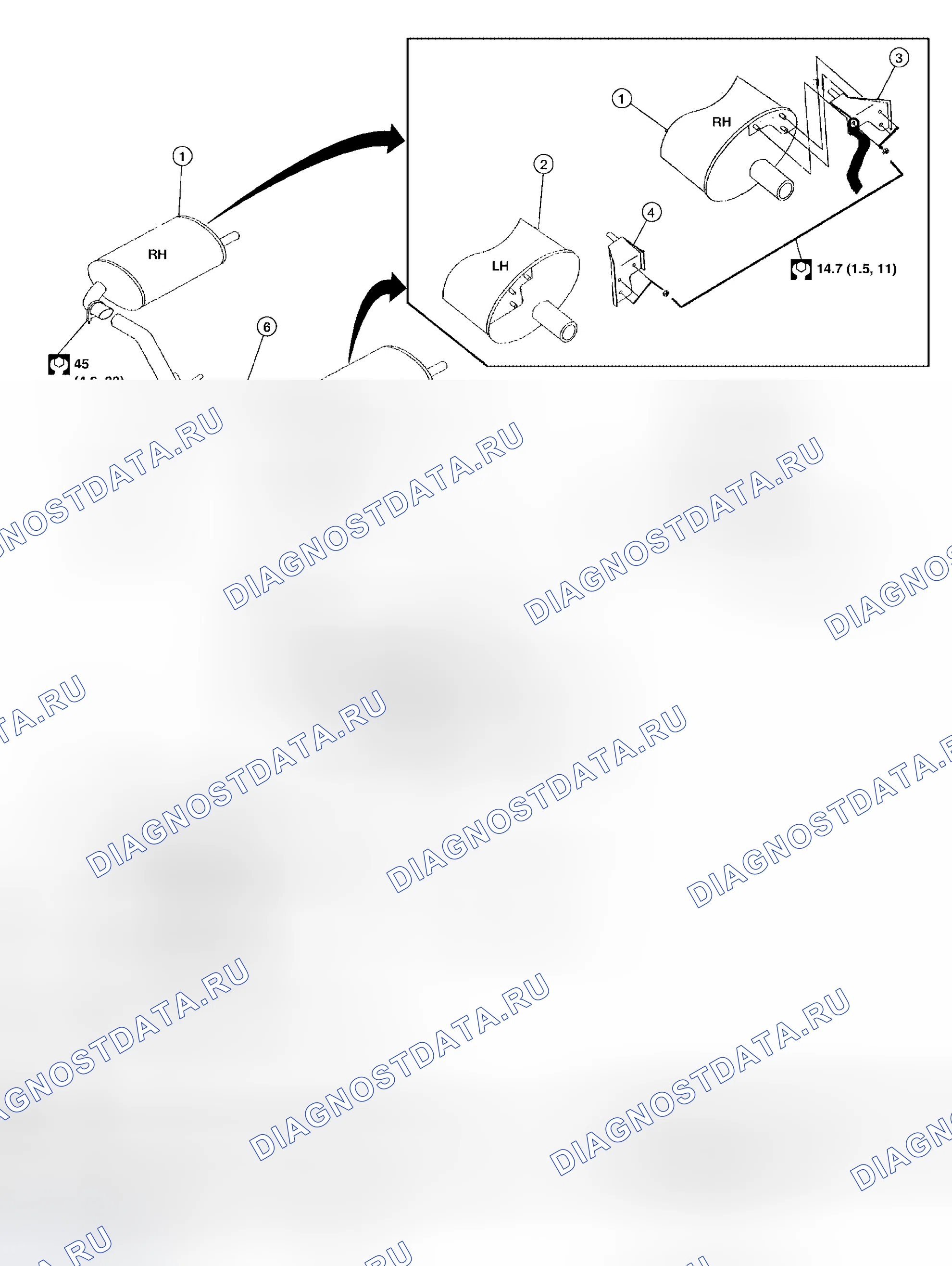Рис. 1: Демонтаж и монтаж. Honda N-One I
